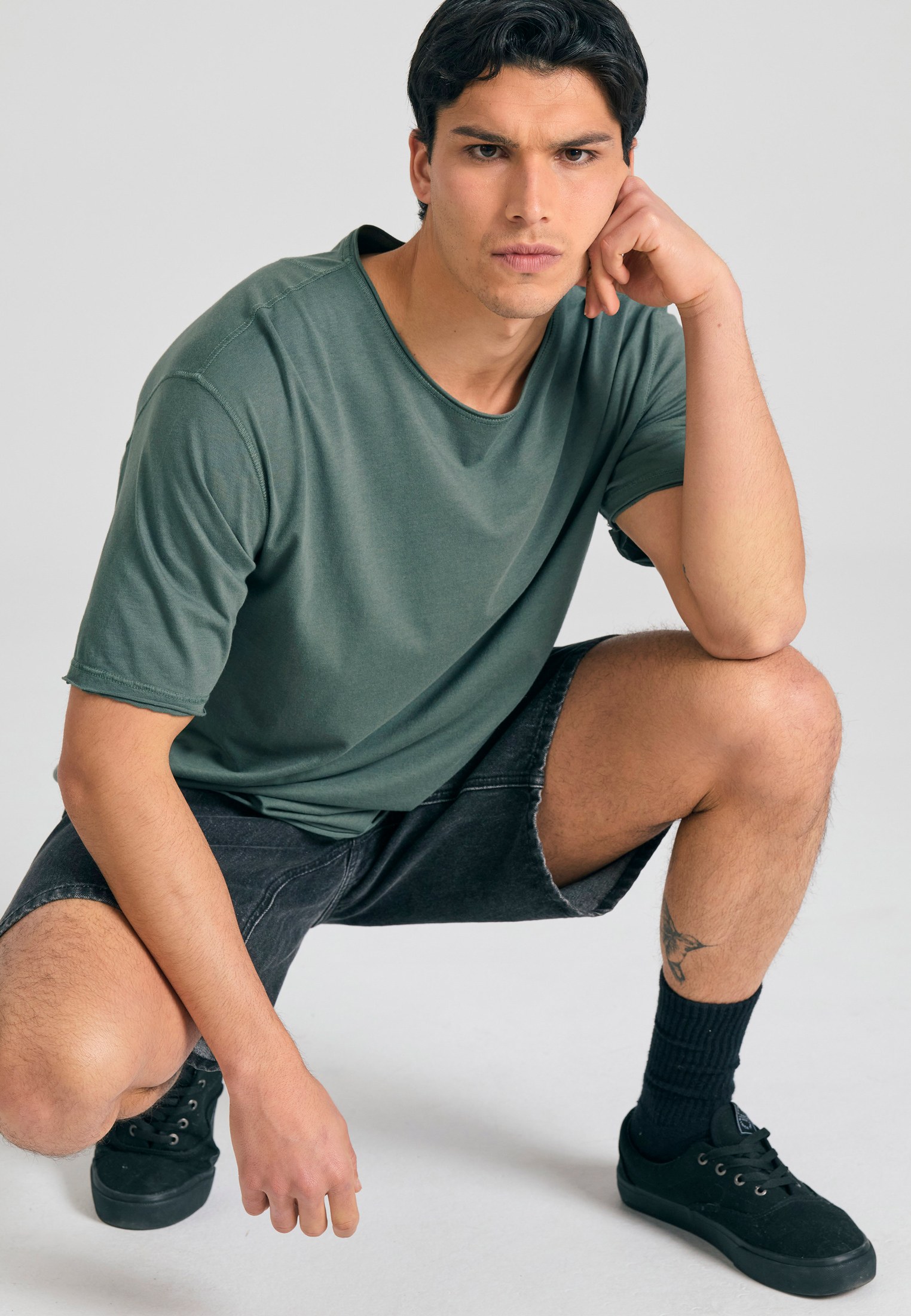 Men's T-Shirts Funky Buddha Green