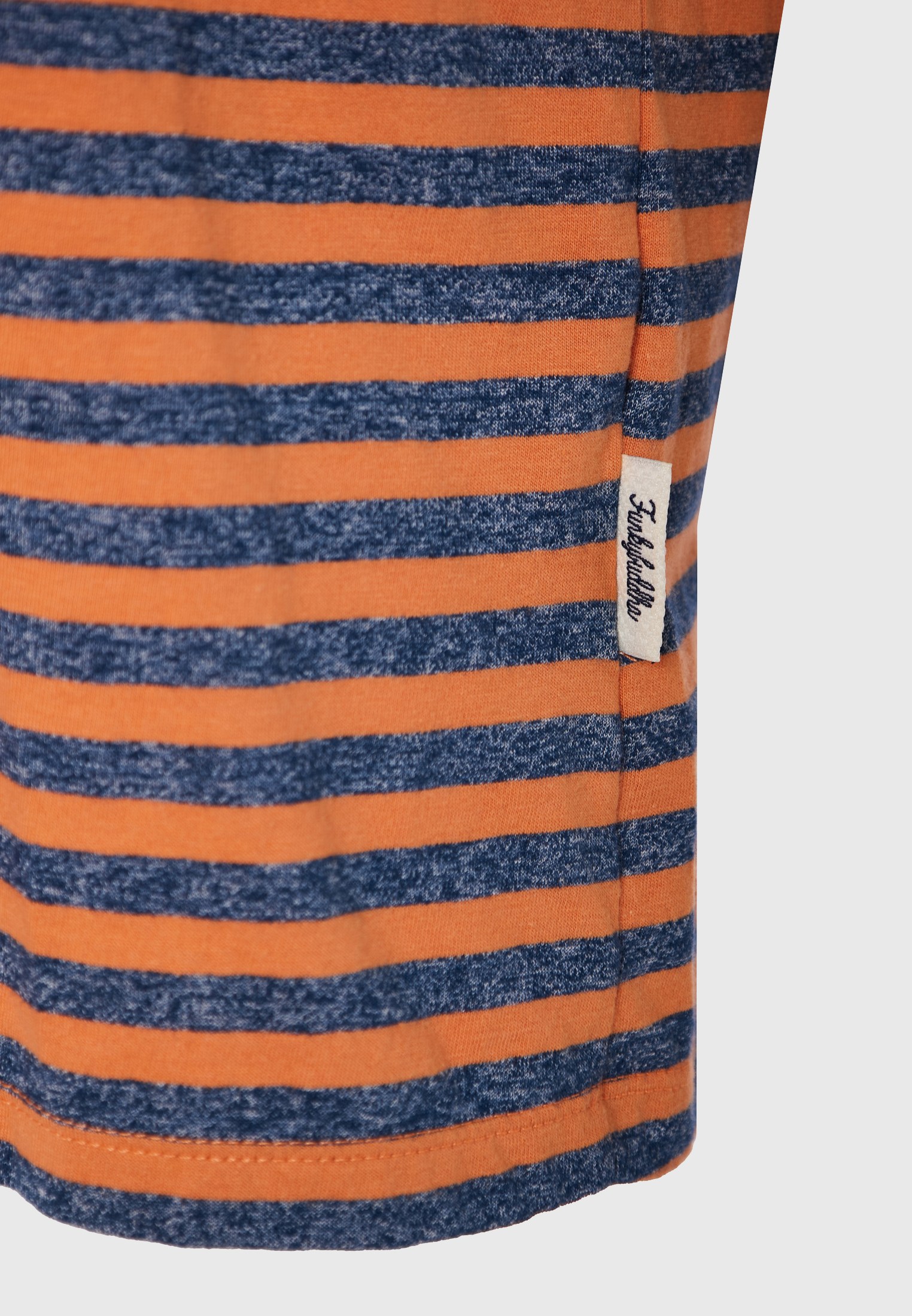 Yarn dyed t-shirt με ρίγες φωτογραφία