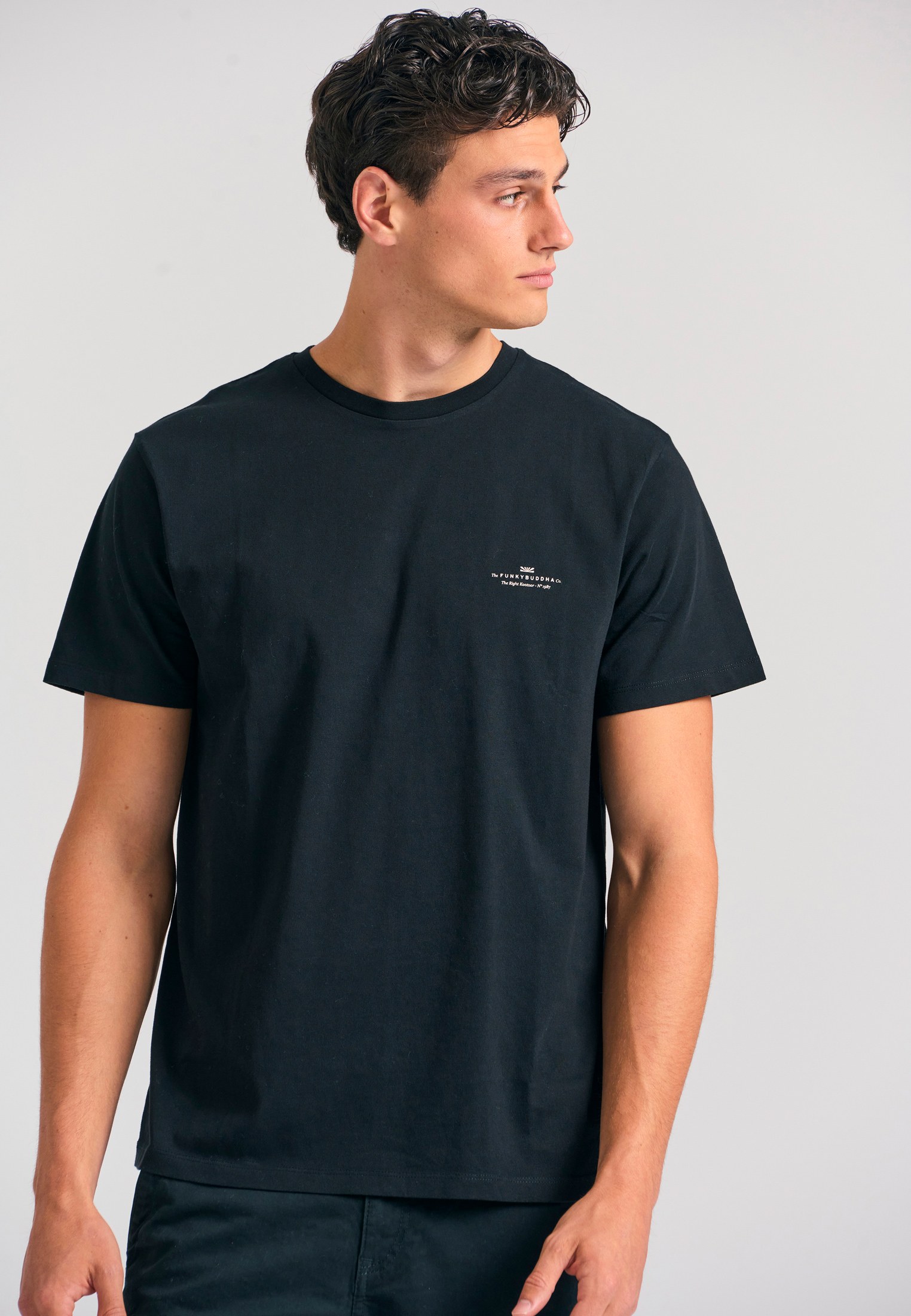 Men's T-Shirts Funky Buddha Black