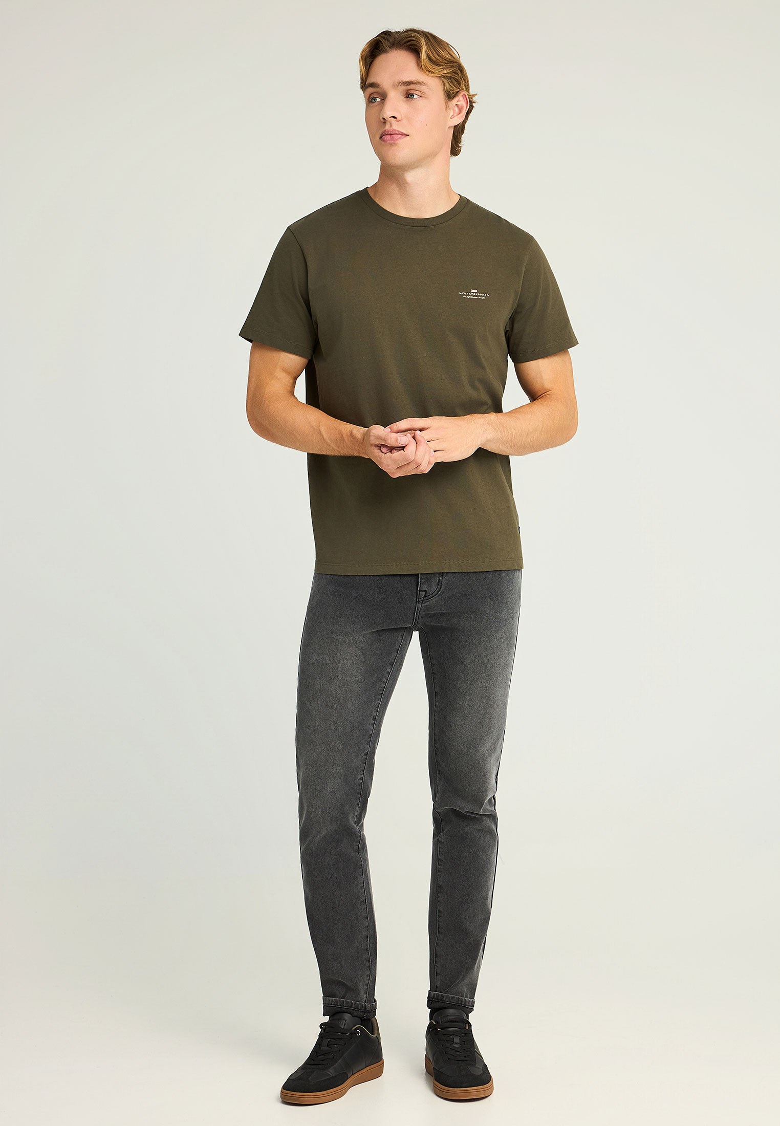 Men's T-Shirts Funky Buddha Olive