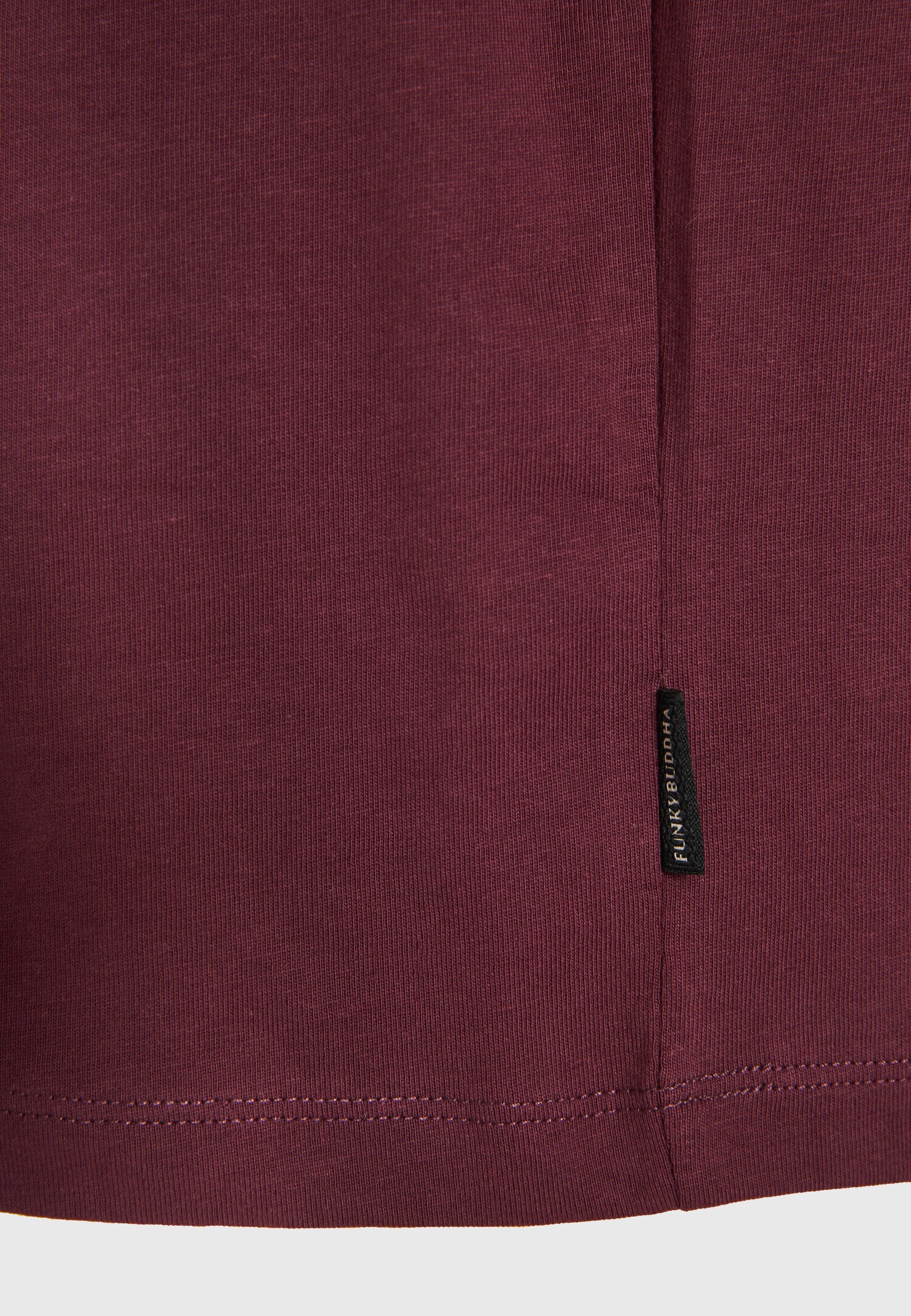 Men's T-Shirts Funky Buddha Bordeaux