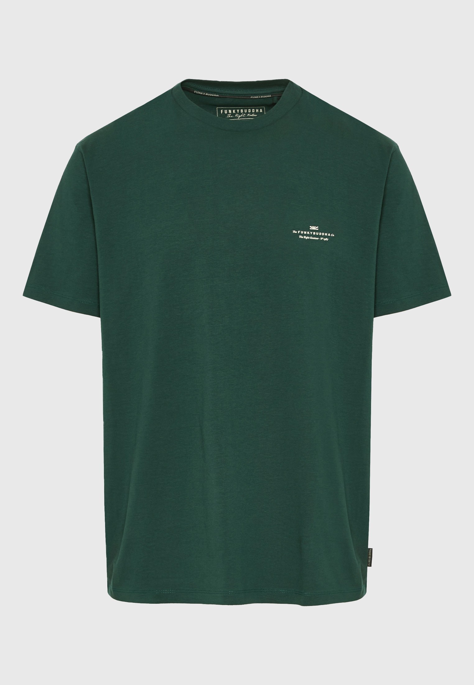 Men's T-Shirts Funky Buddha Green