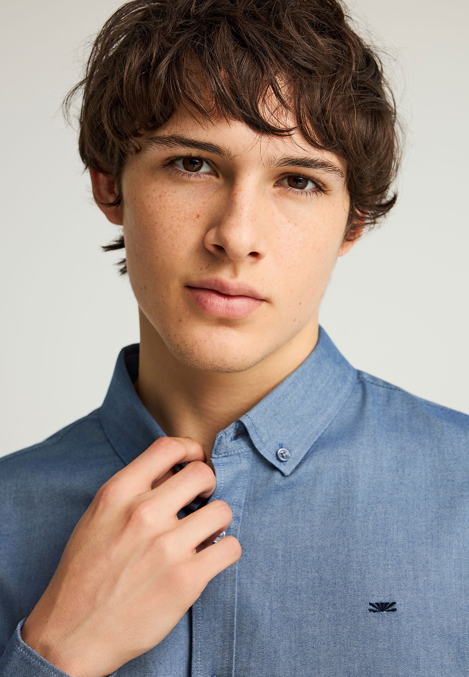 Men's Shirts Funky Buddha Blue