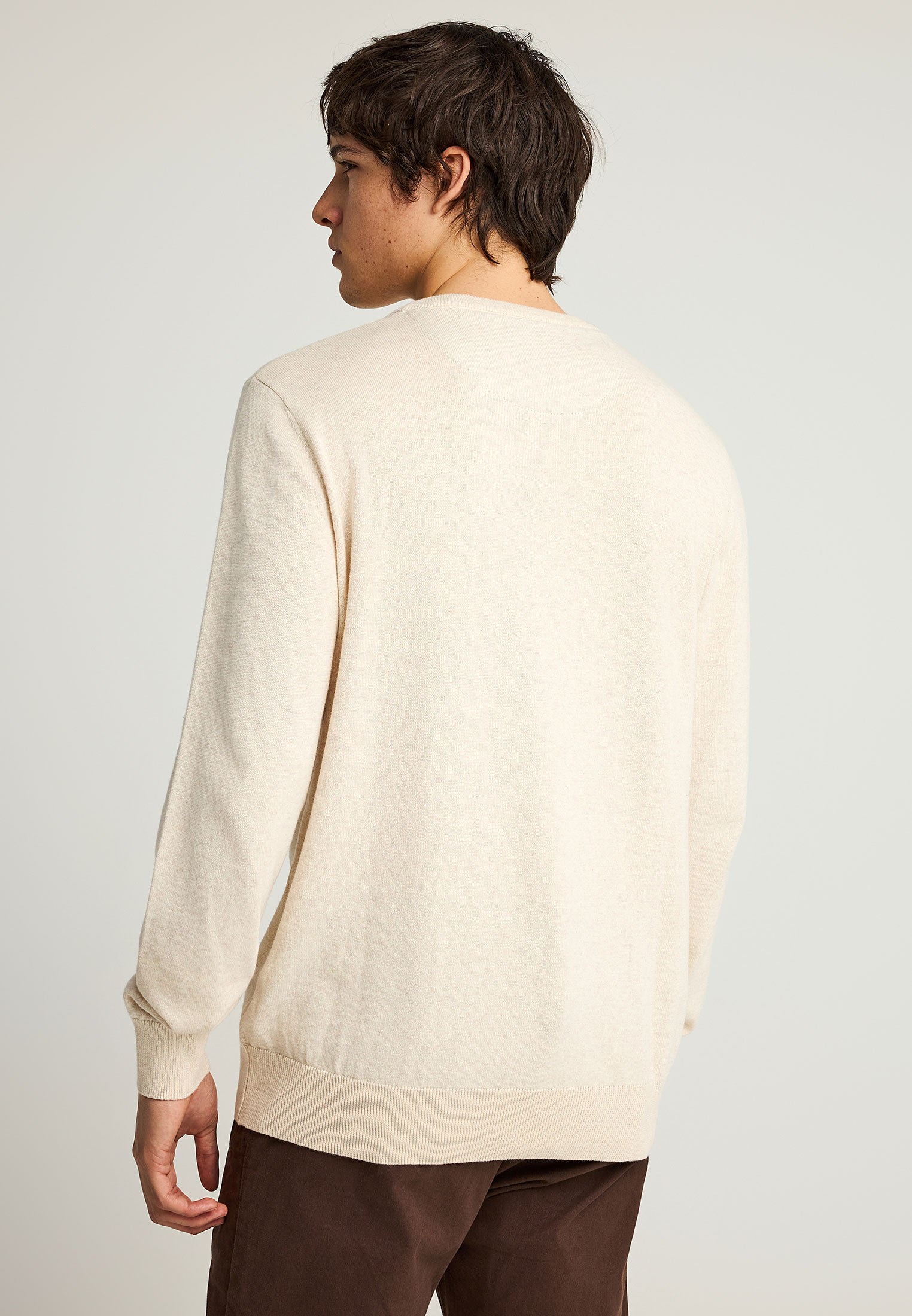 Men's Knitwear Funky Buddha White