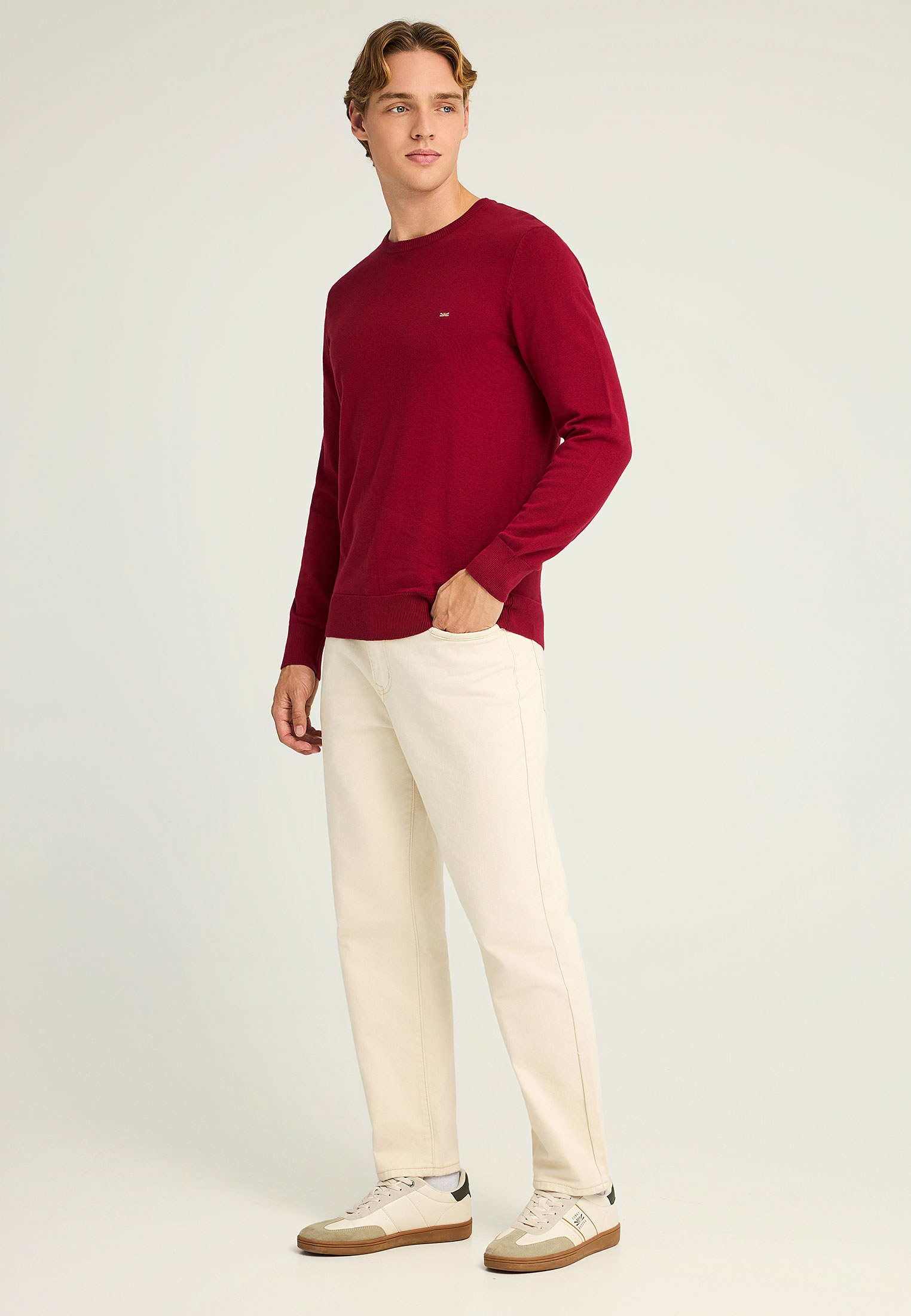 Men's Knitwear Funky Buddha Red