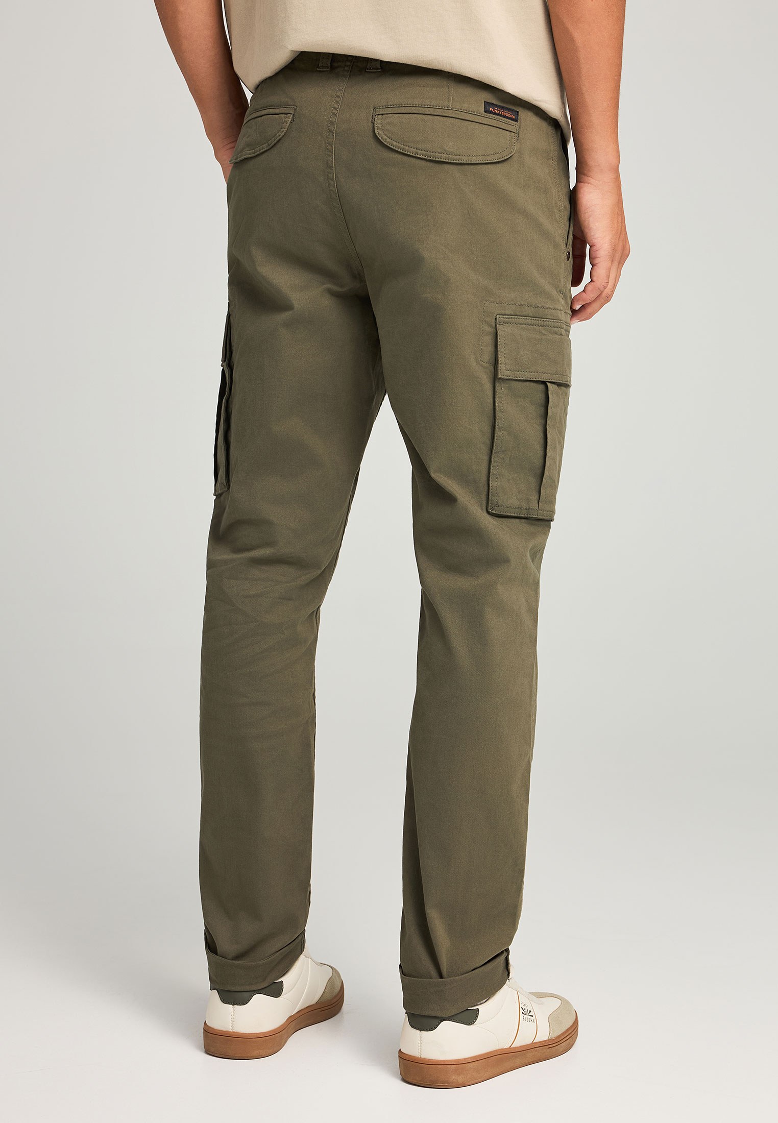 Men's Trousers Funky Buddha Olive