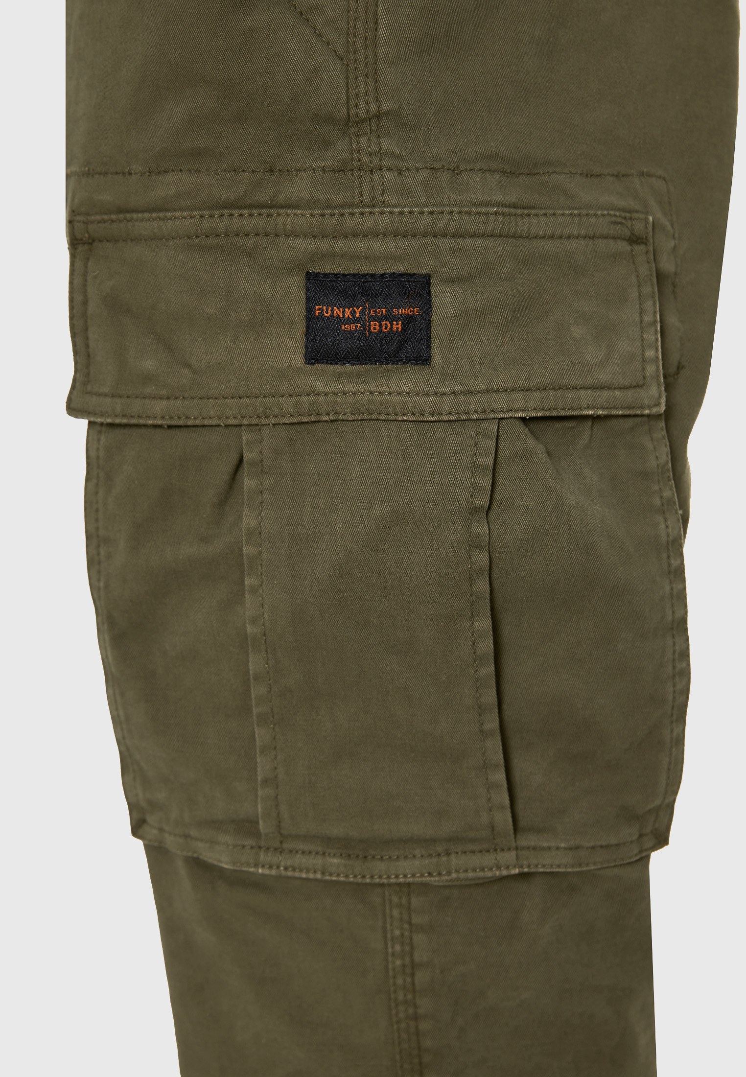 Men's Trousers Funky Buddha Olive