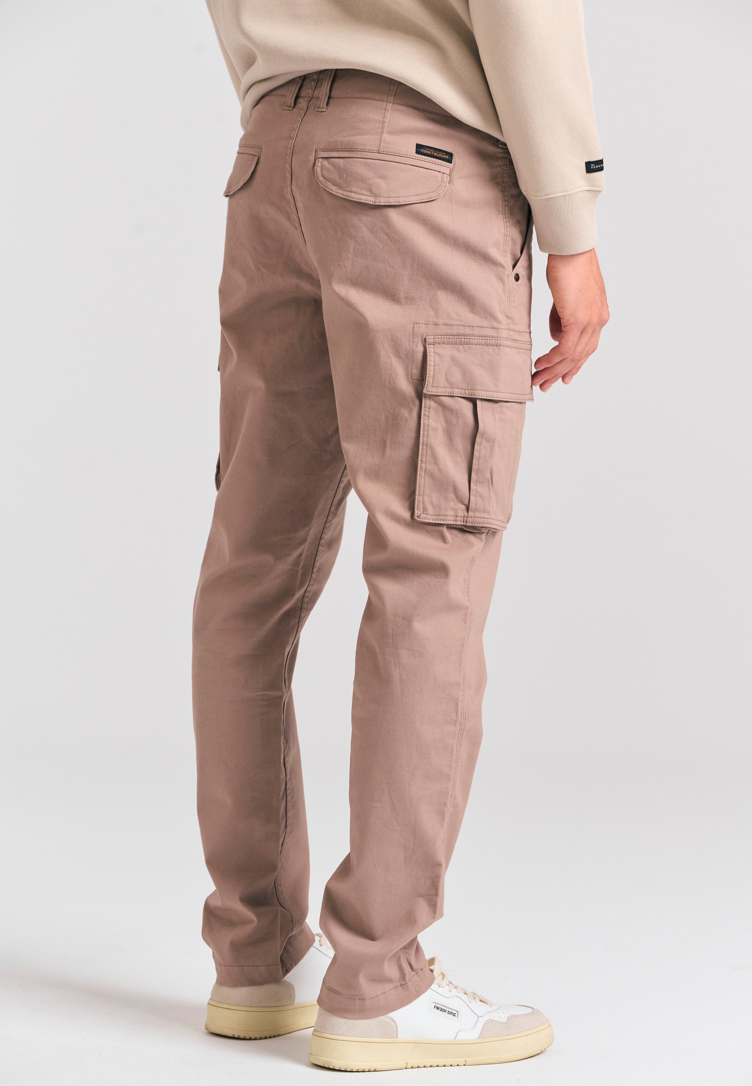 Men's Trousers Funky Buddha Brown