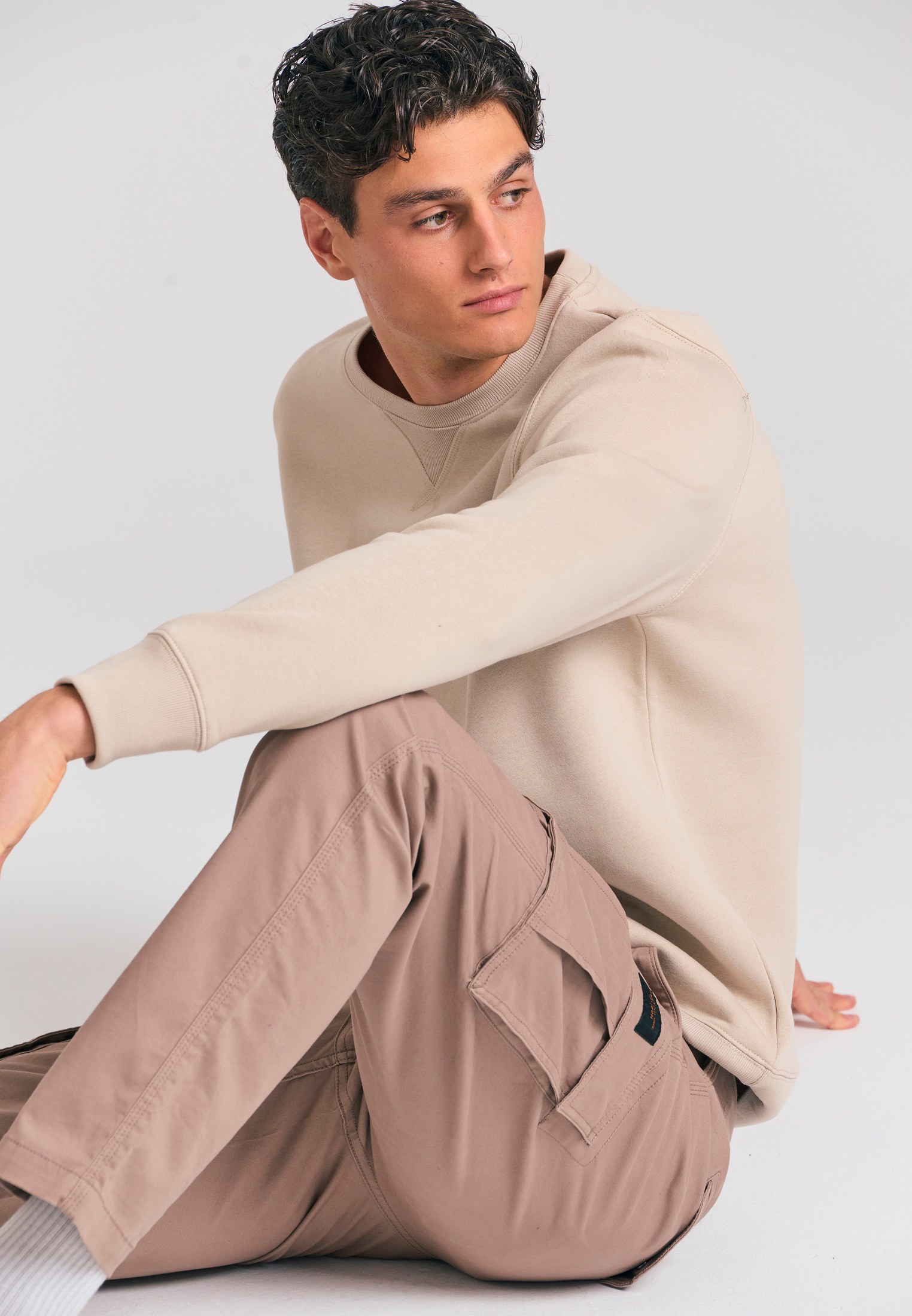 Men's Trousers Funky Buddha Brown