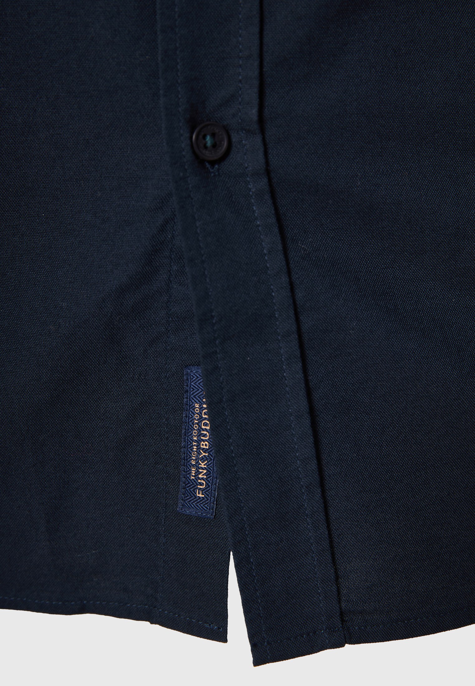 Ανδρικό oxford βαμβακερό πουκάμισο με κεντημένο logo - The essentials