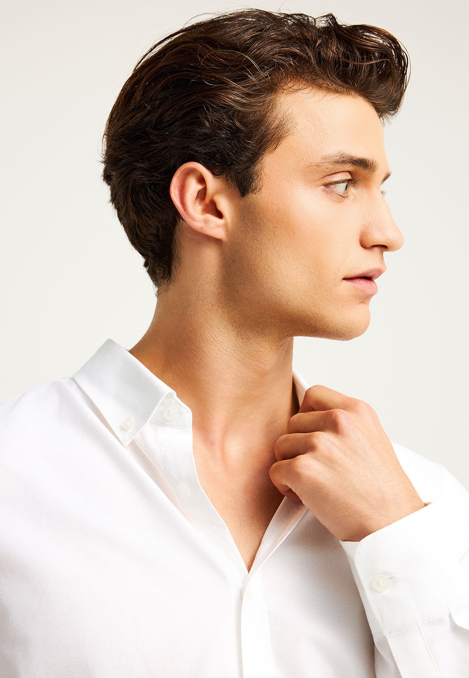 Men's Shirts Funky Buddha White