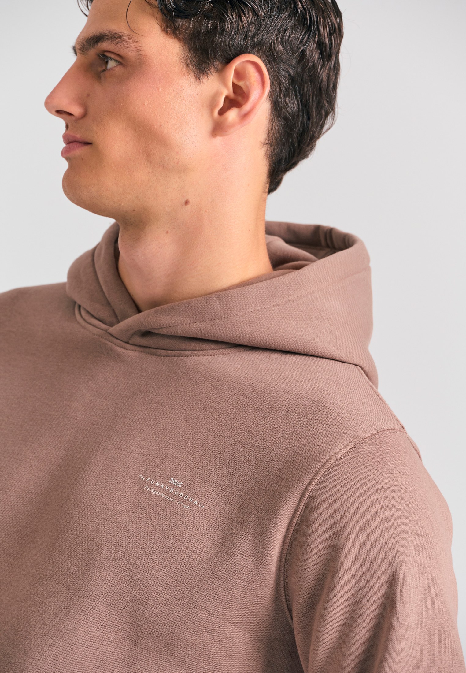 Men's Hoodies & Sweatshirts Funky Buddha Brown