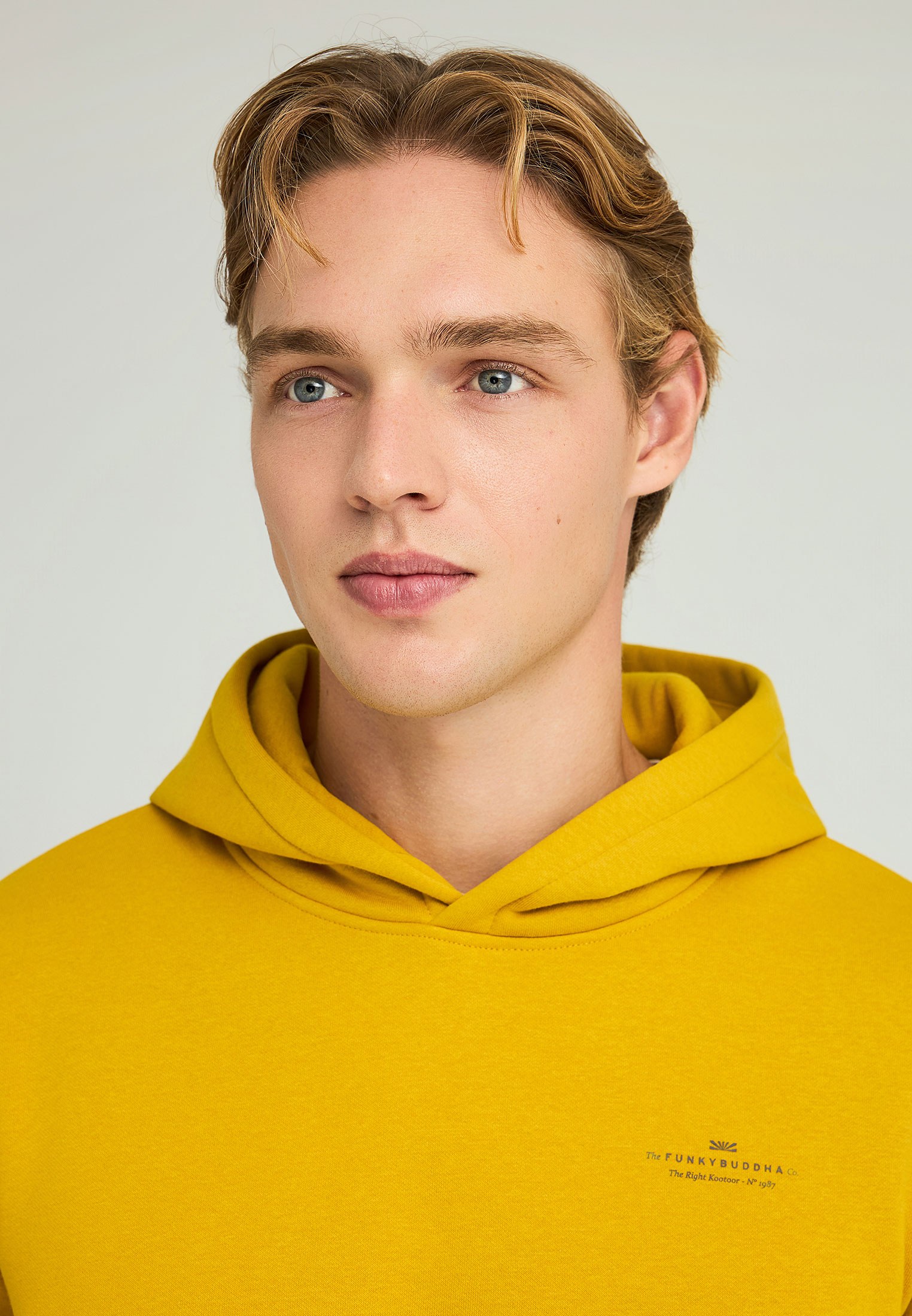 Men's Hoodies & Sweatshirts Funky Buddha Yellow