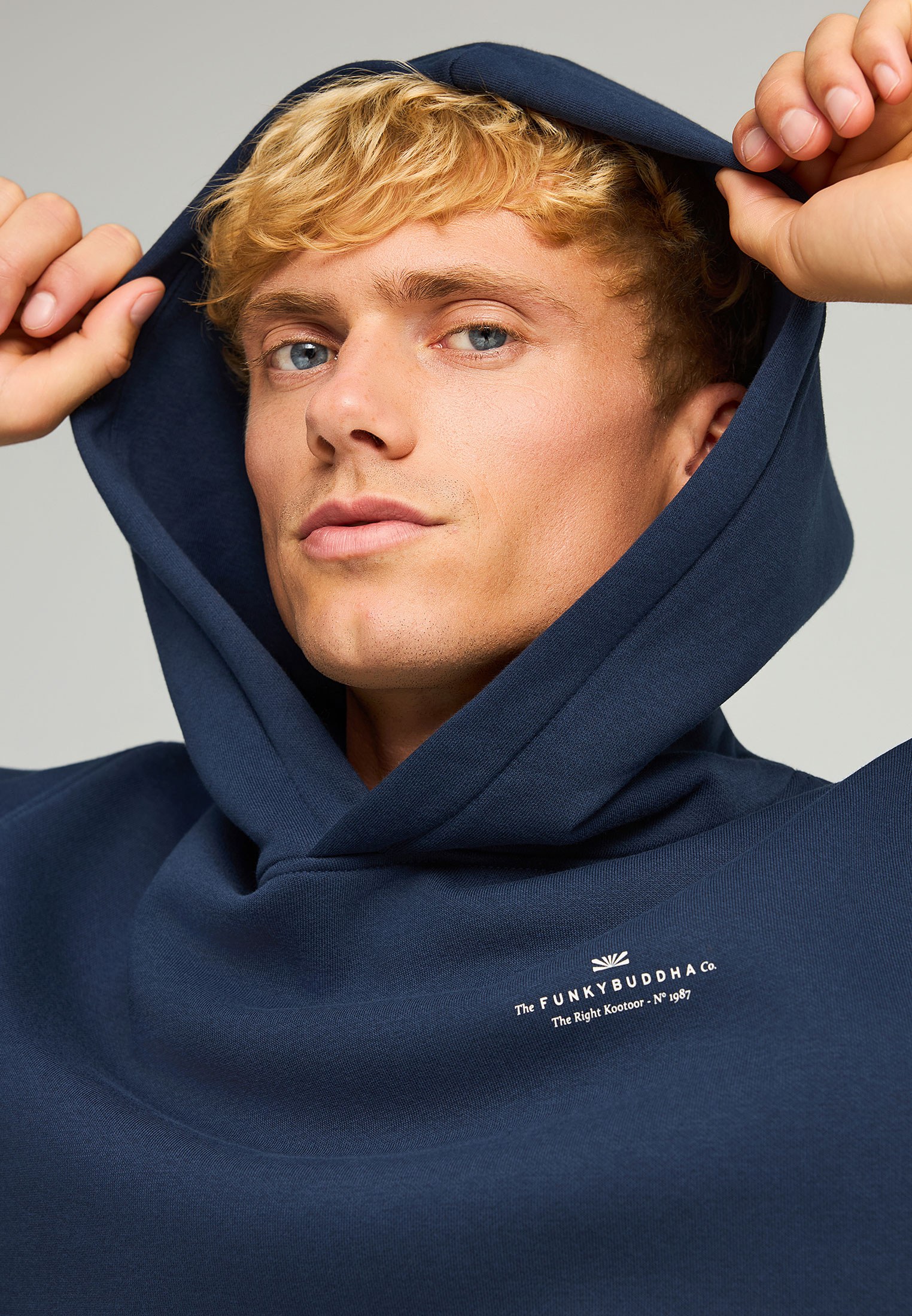 Men's Hoodies & Sweatshirts Funky Buddha Navy