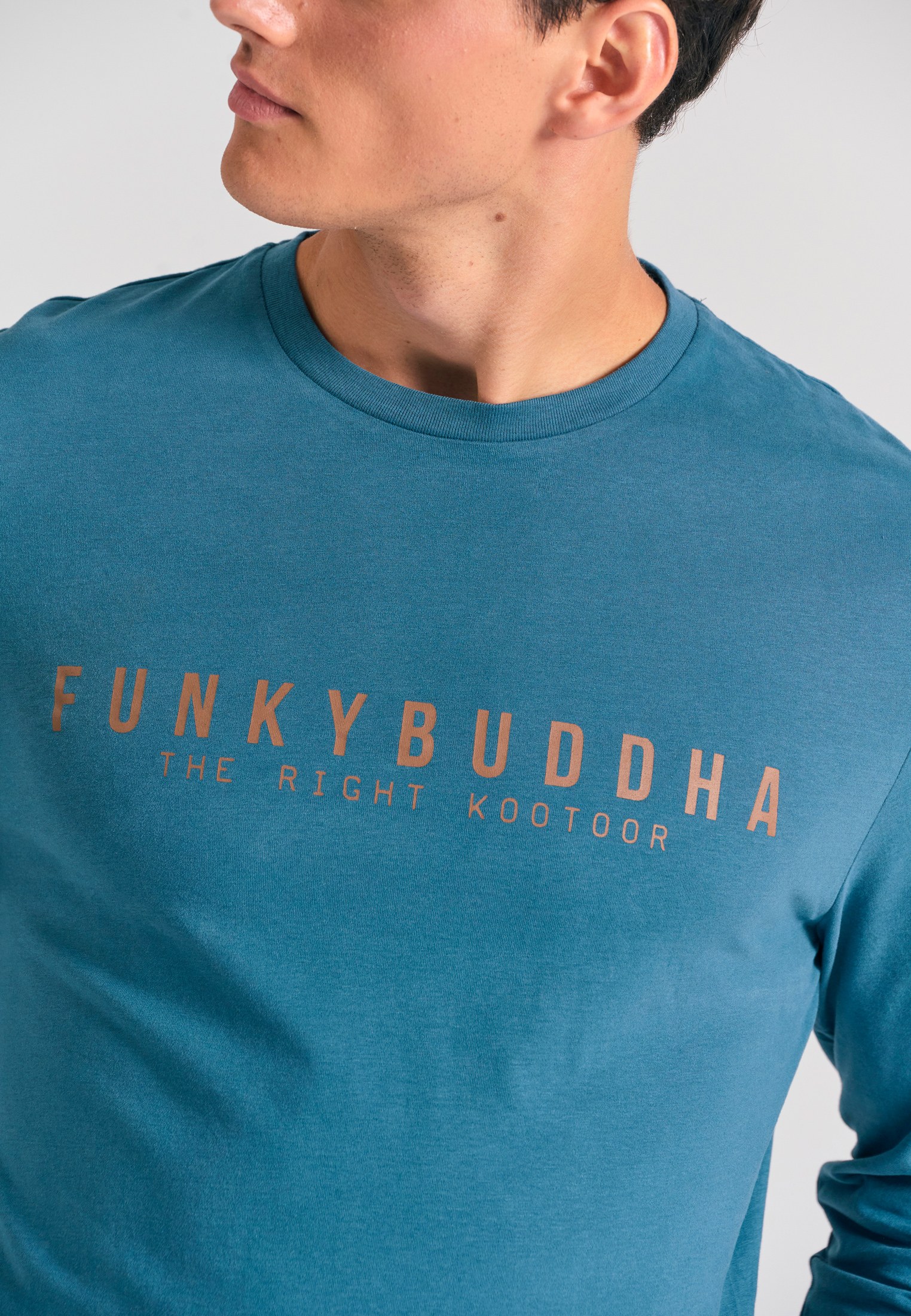 Men's T-Shirts Funky Buddha Blue