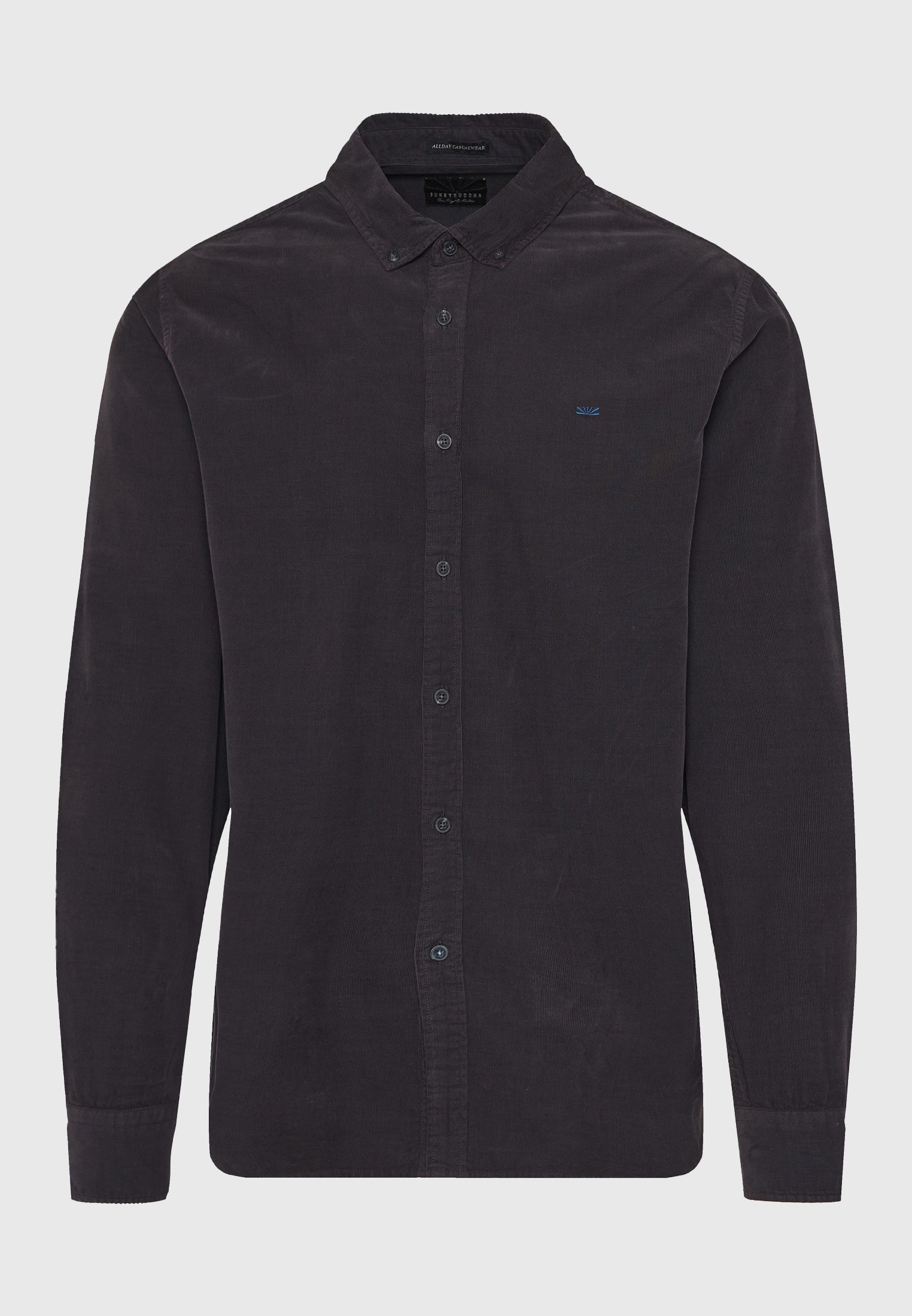 Men's Shirts Funky Buddha Gray