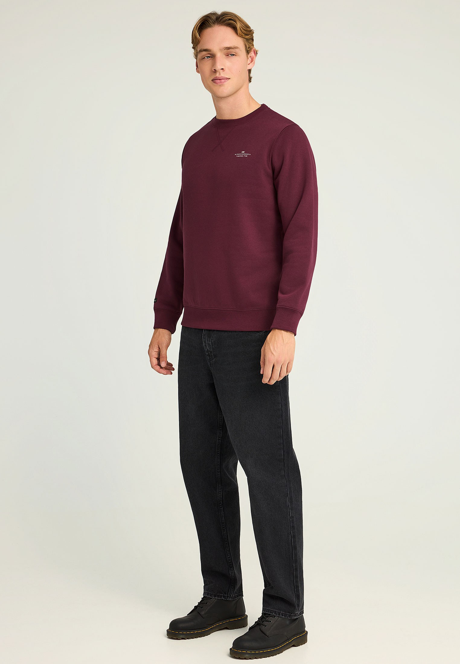 Men's Hoodies & Sweatshirts Funky Buddha Bordeaux