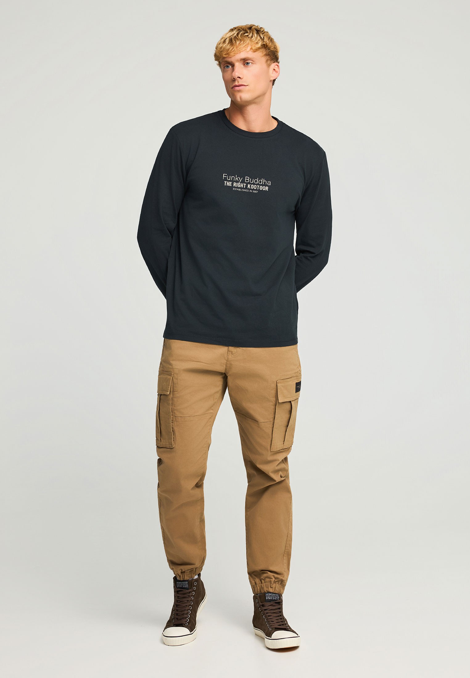 Men's T-Shirts Funky Buddha Black