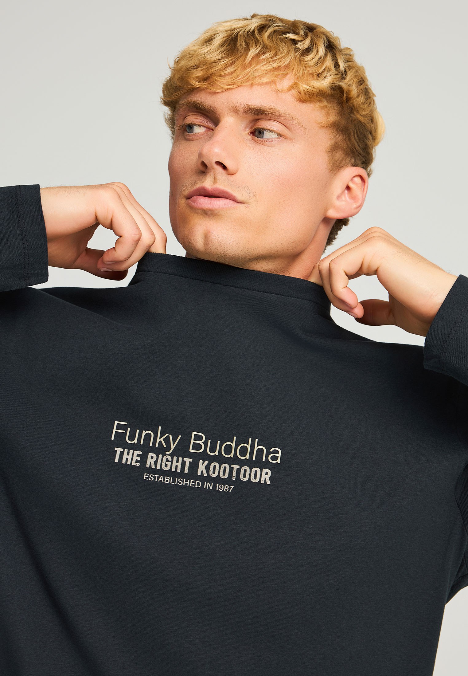 Men's T-Shirts Funky Buddha Black
