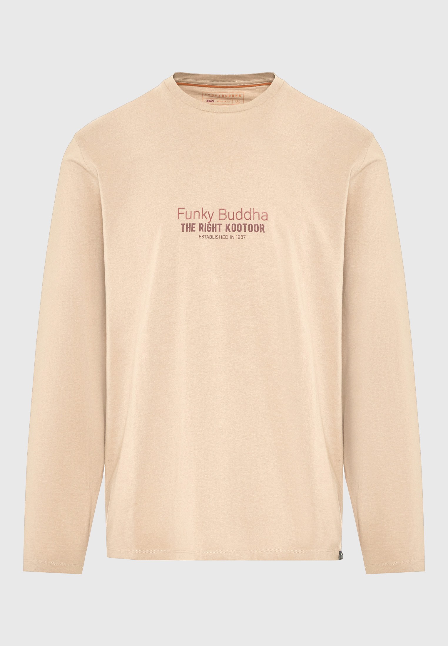 Men's T-Shirts Funky Buddha Brown