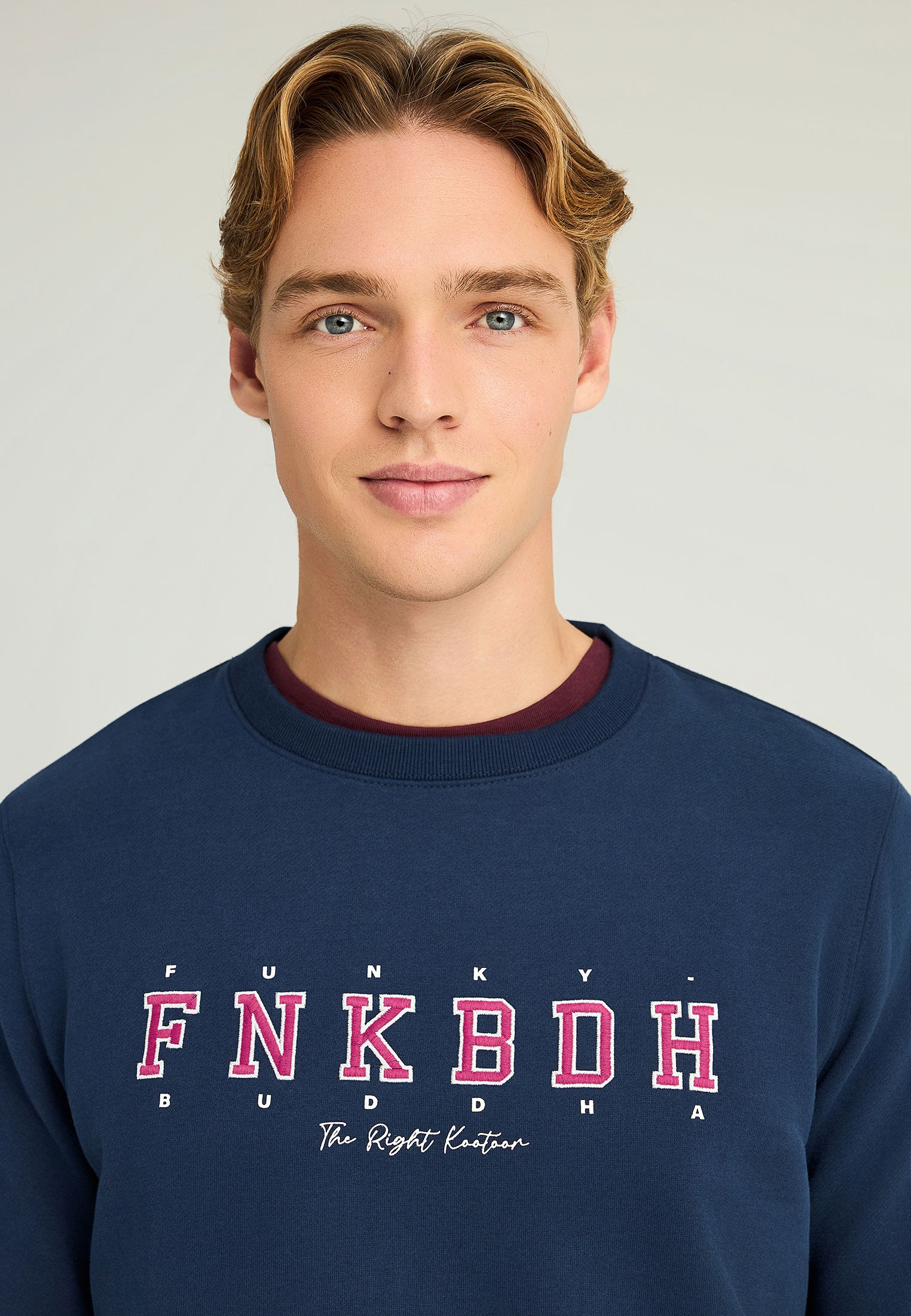 Men's Hoodies & Sweatshirts Funky Buddha Navy