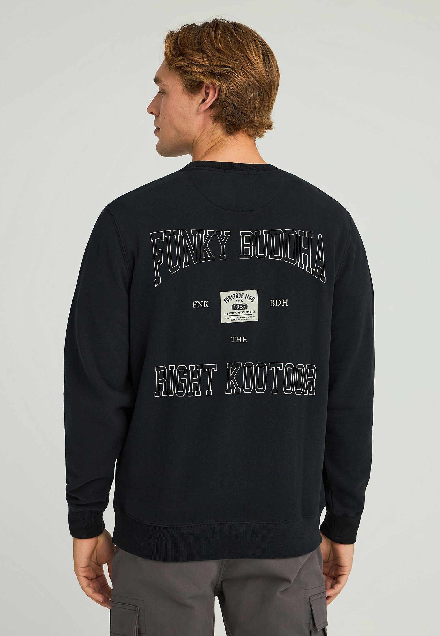 Men's Hoodies & Sweatshirts Funky Buddha Black