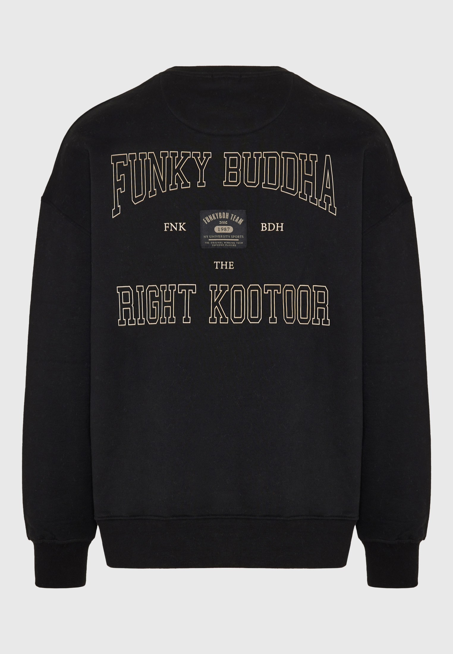 Men's Hoodies & Sweatshirts Funky Buddha Black