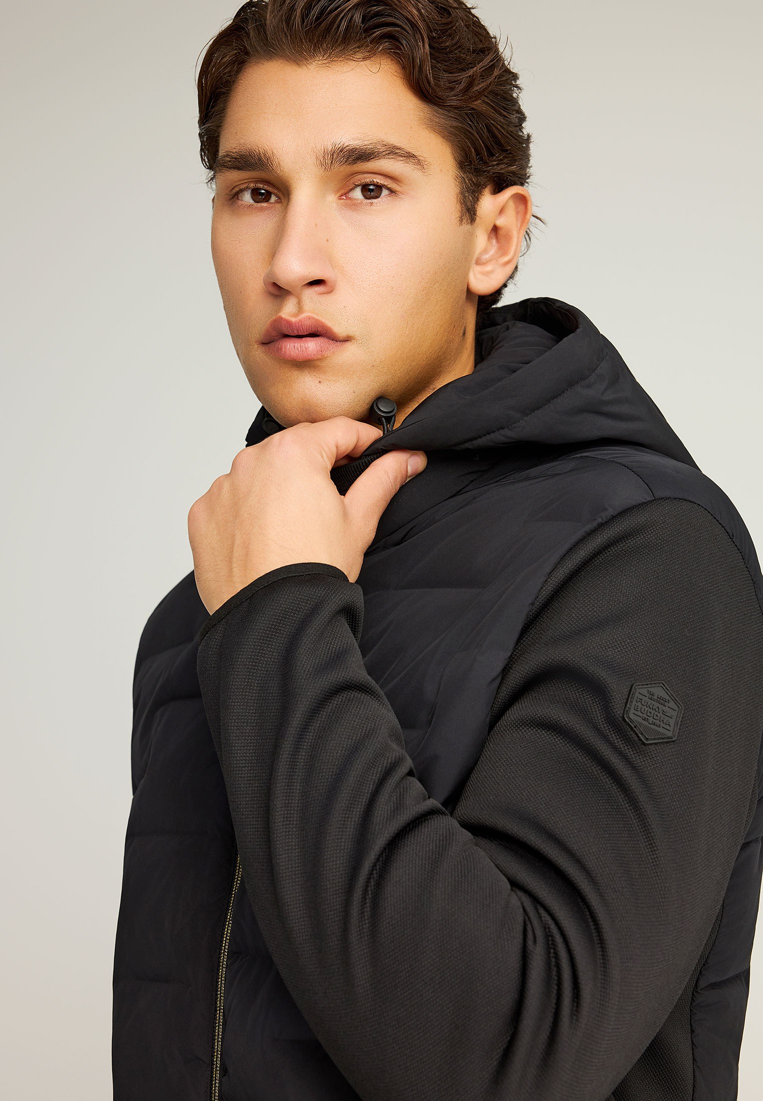 Men's Jackets Funky Buddha Black