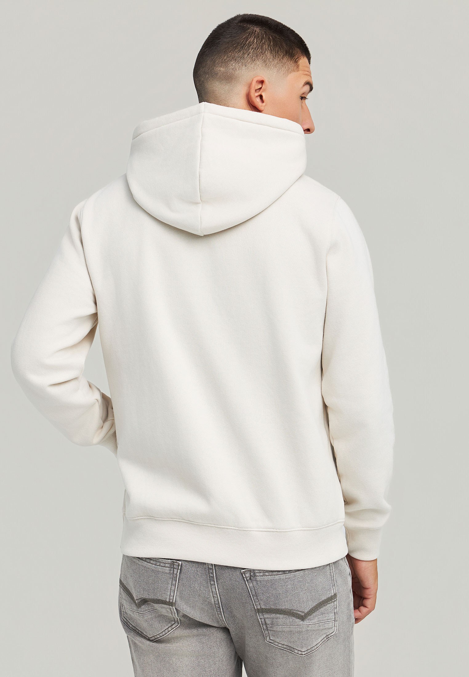 Men's Hoodies & Sweatshirts Funky Buddha White