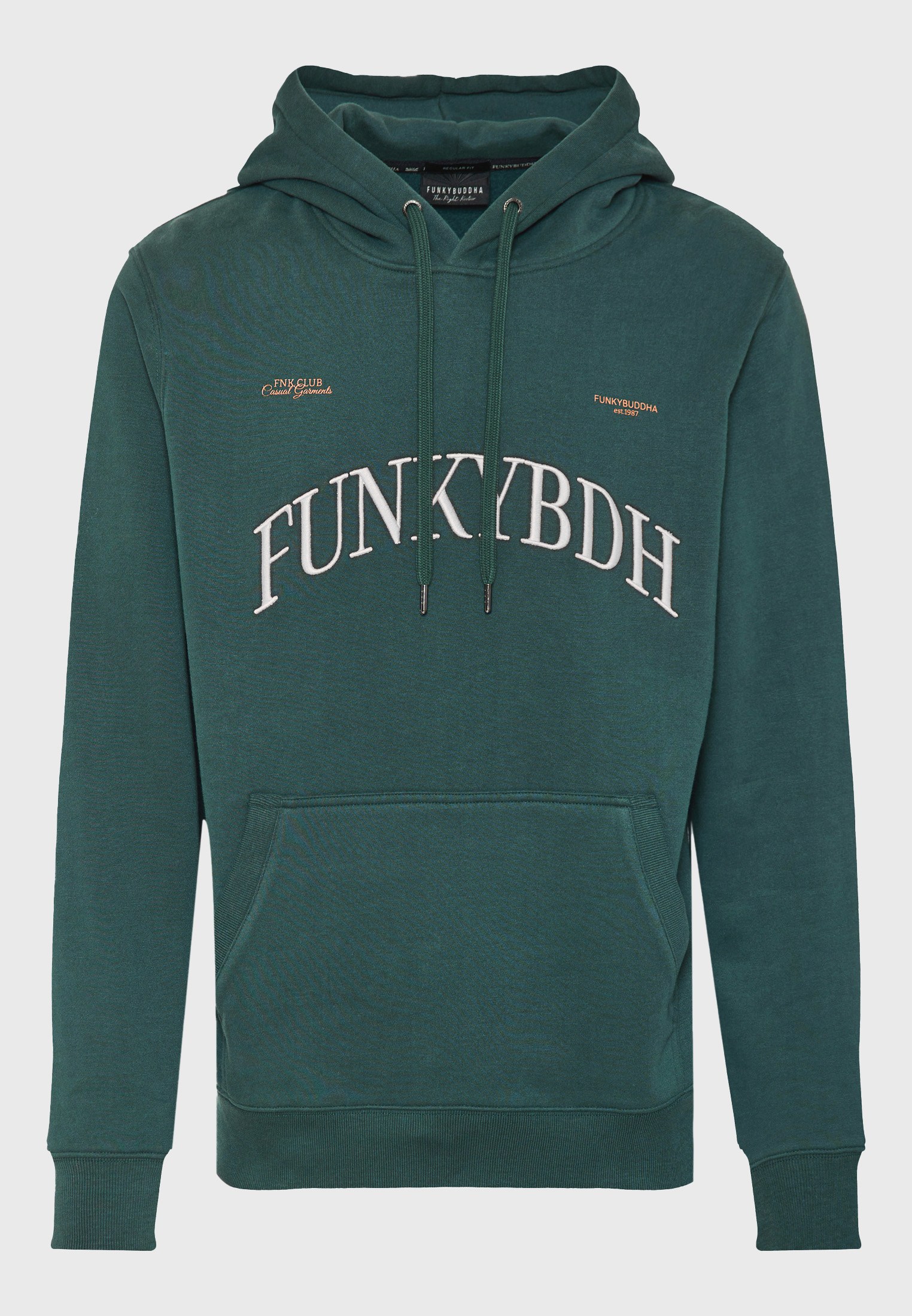Men's Hoodies & Sweatshirts Funky Buddha Green