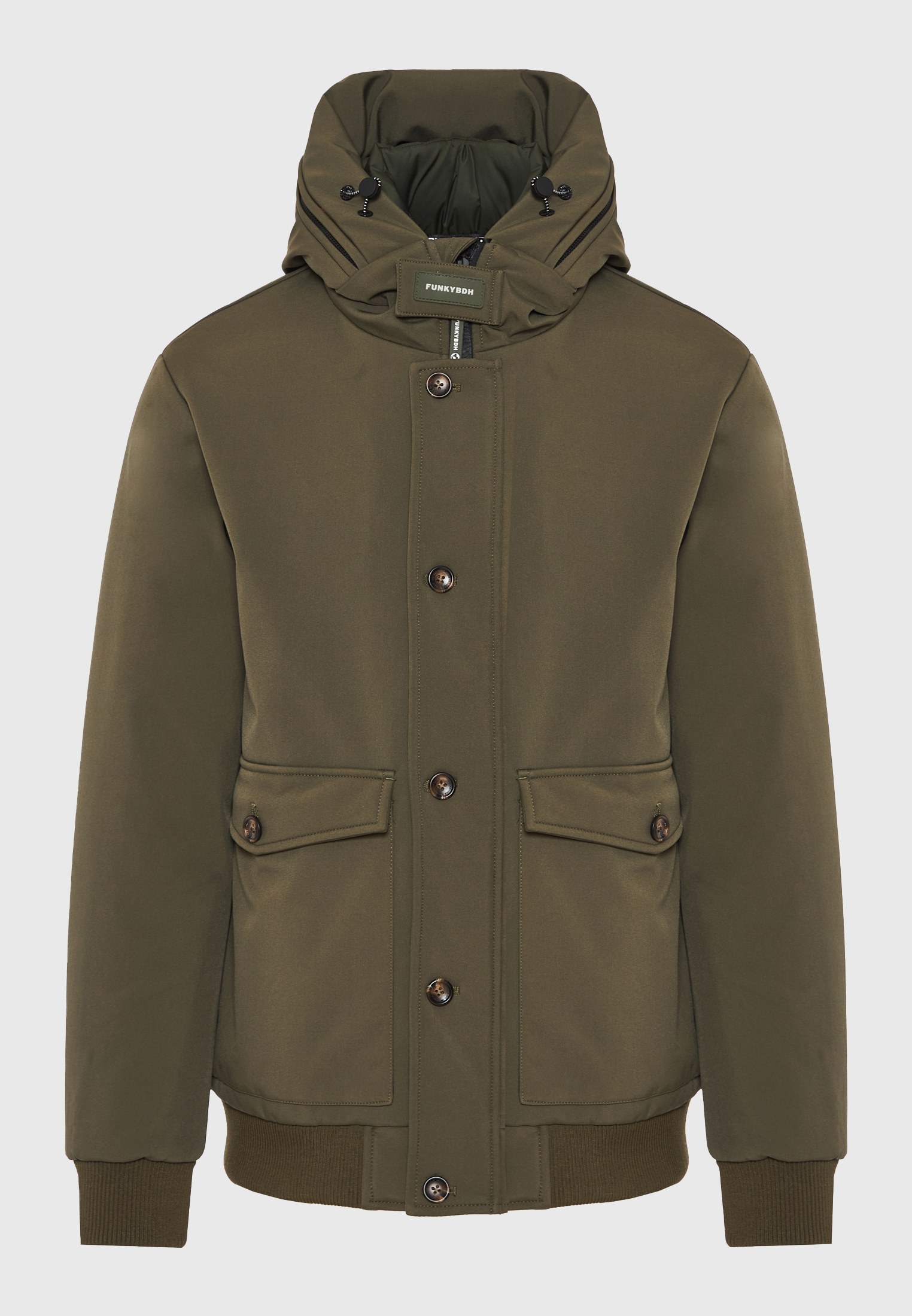 Men's Jackets Funky Buddha Green