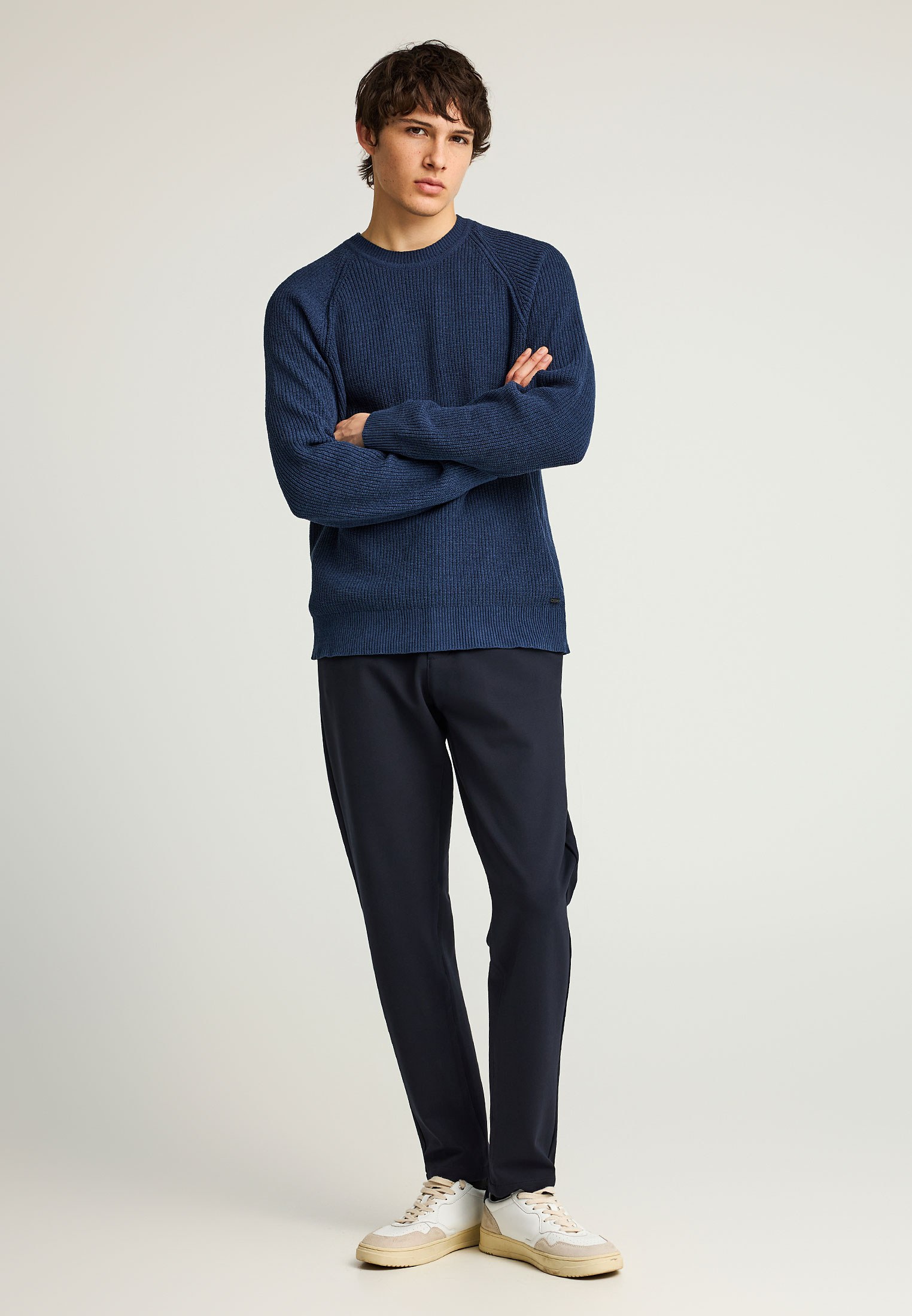 Men's Trousers Funky Buddha Navy