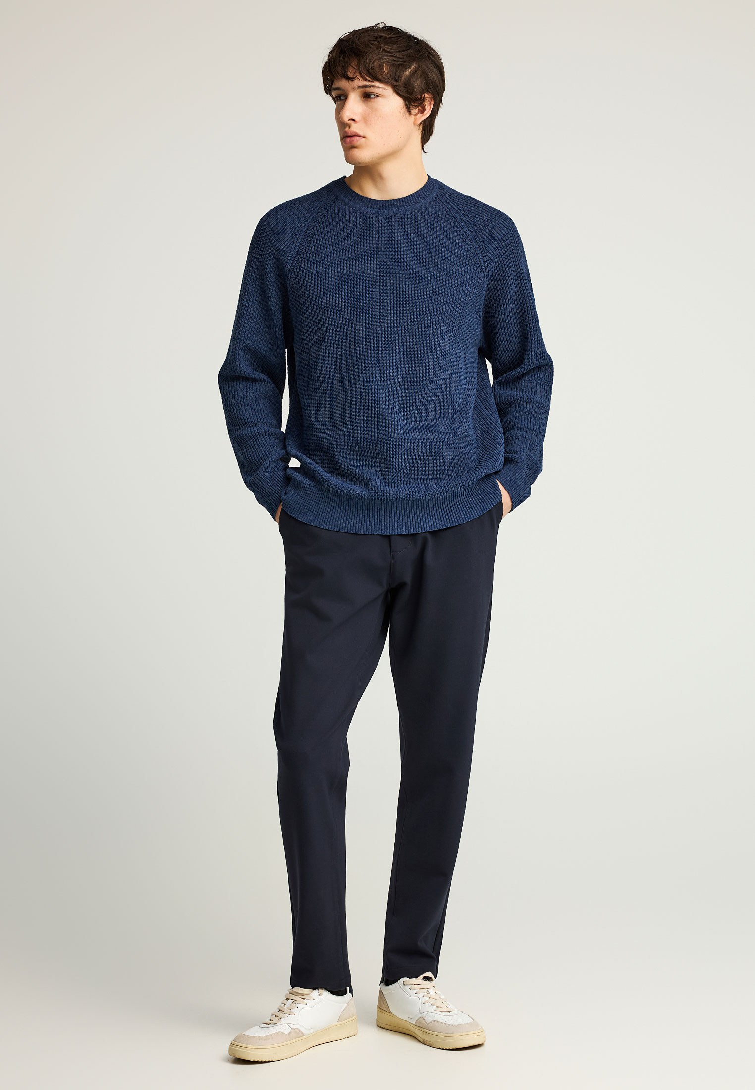 Men's Trousers Funky Buddha Navy