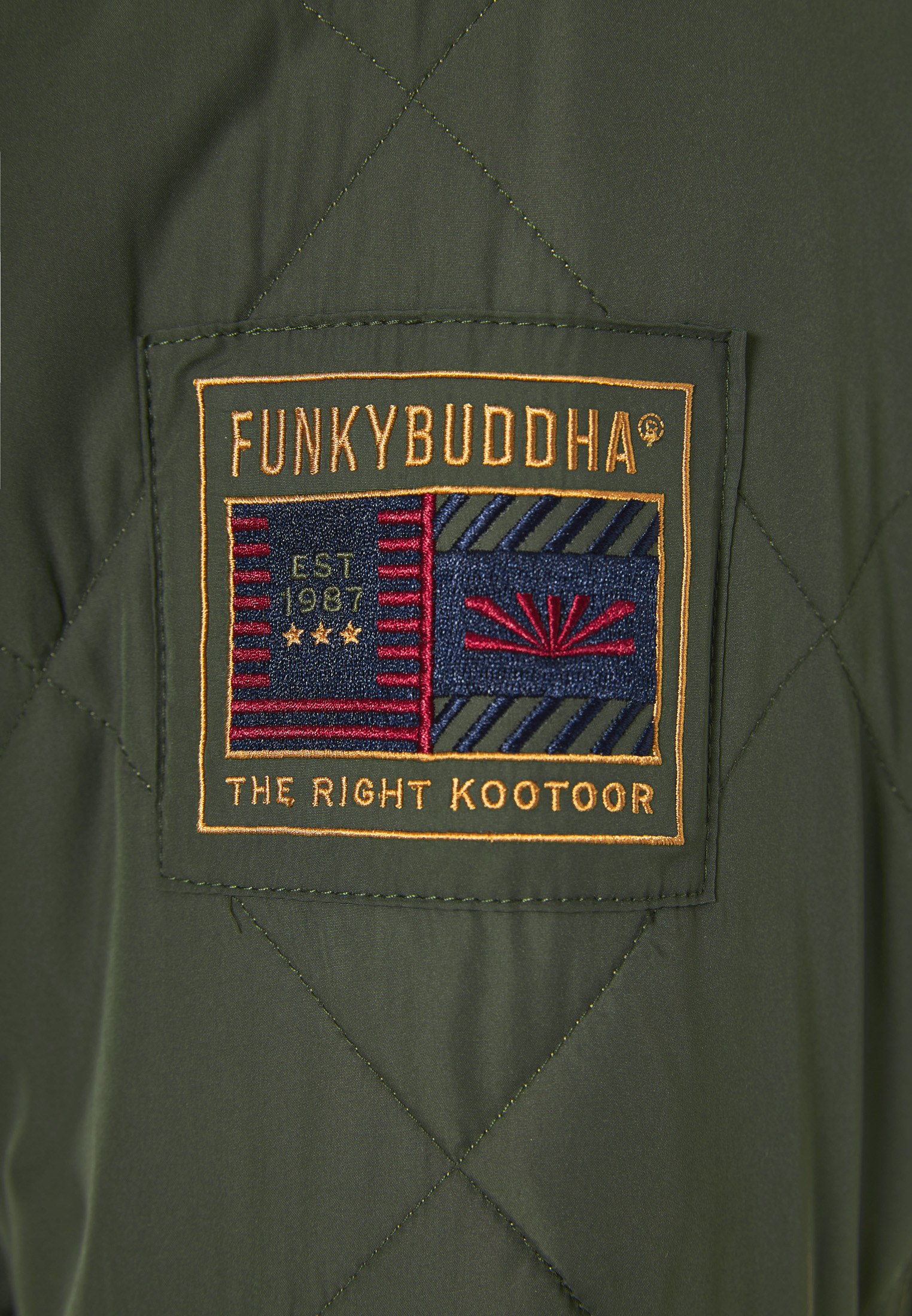 Men's Jackets Funky Buddha Green