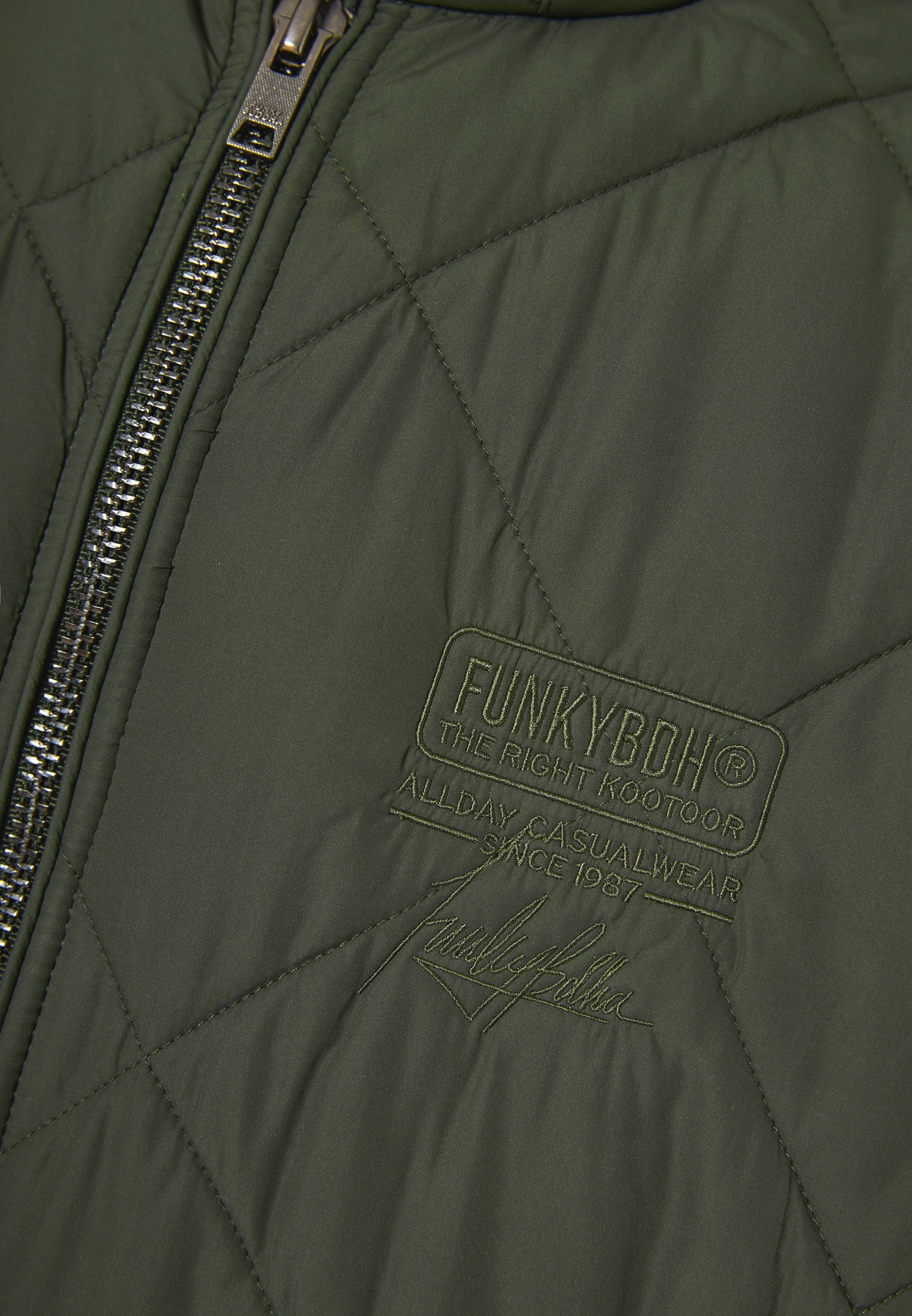 Men's Jackets Funky Buddha Green