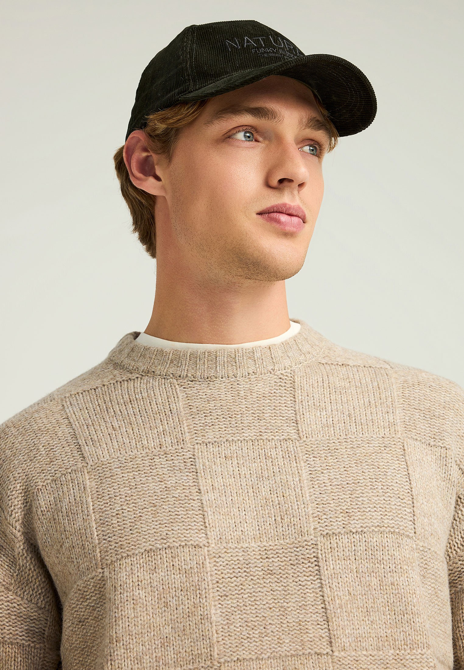Men's Knitwear Funky Buddha Beige