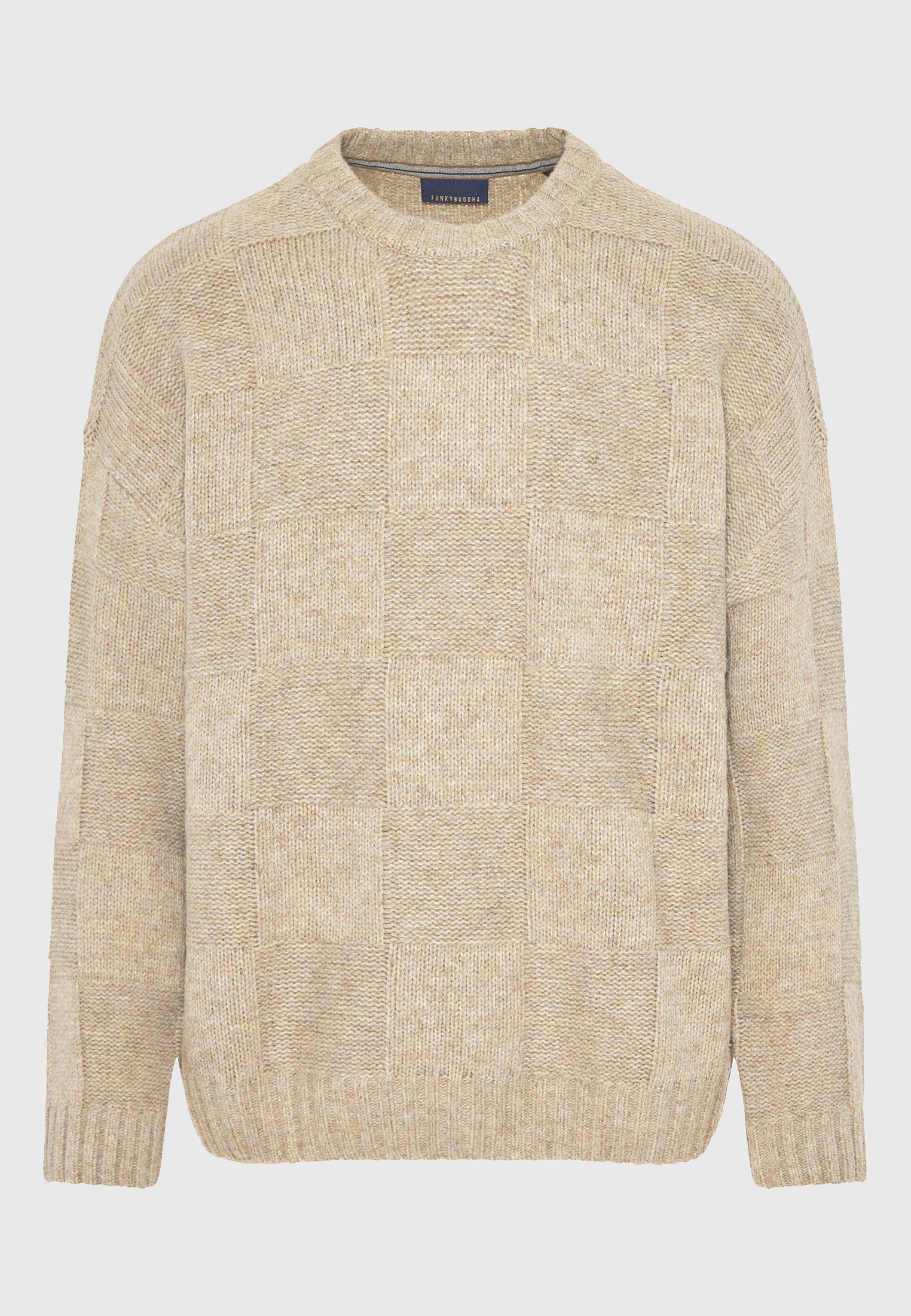 Men's Knitwear Funky Buddha Beige