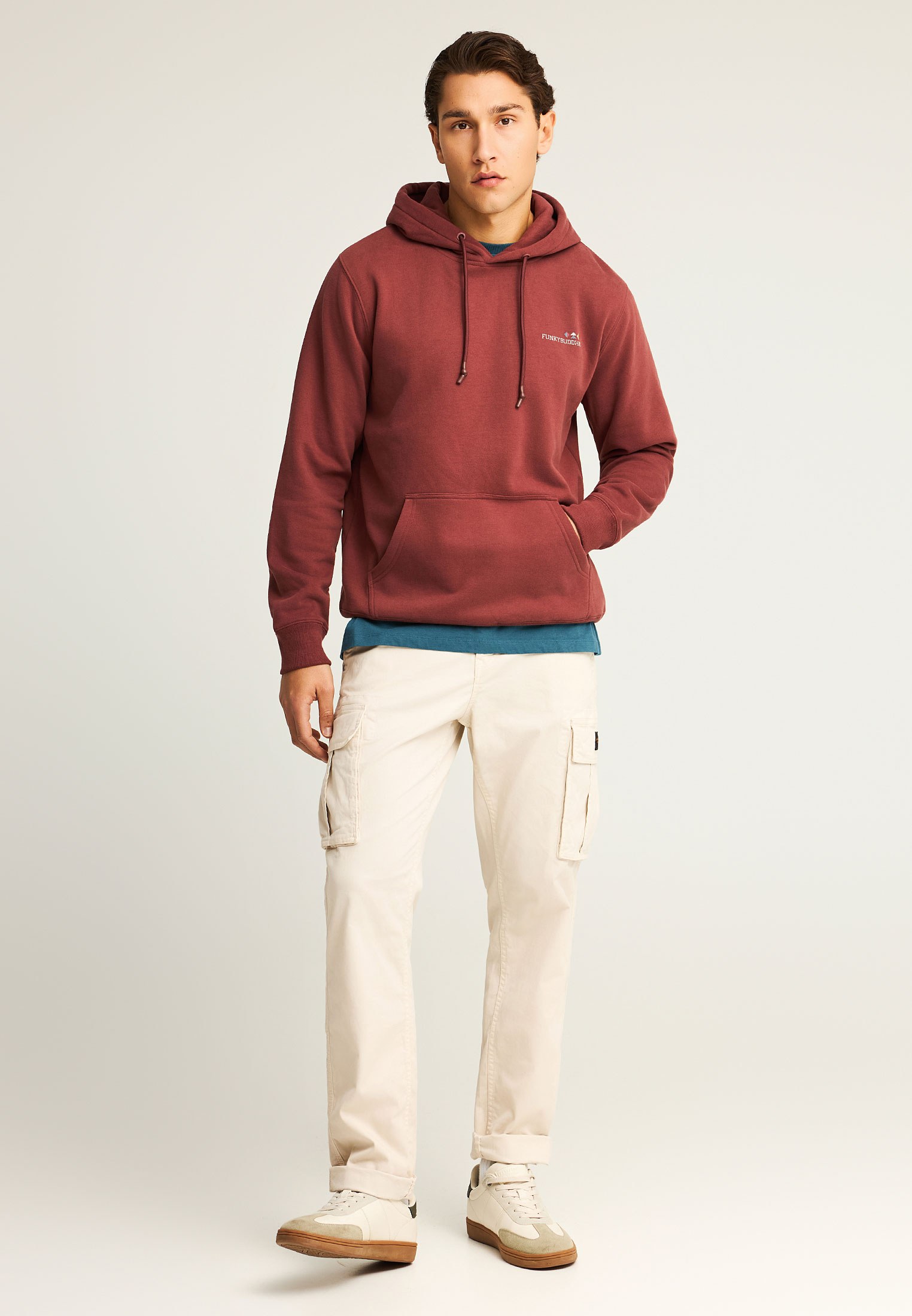 Men's Hoodies & Sweatshirts Funky Buddha Brown