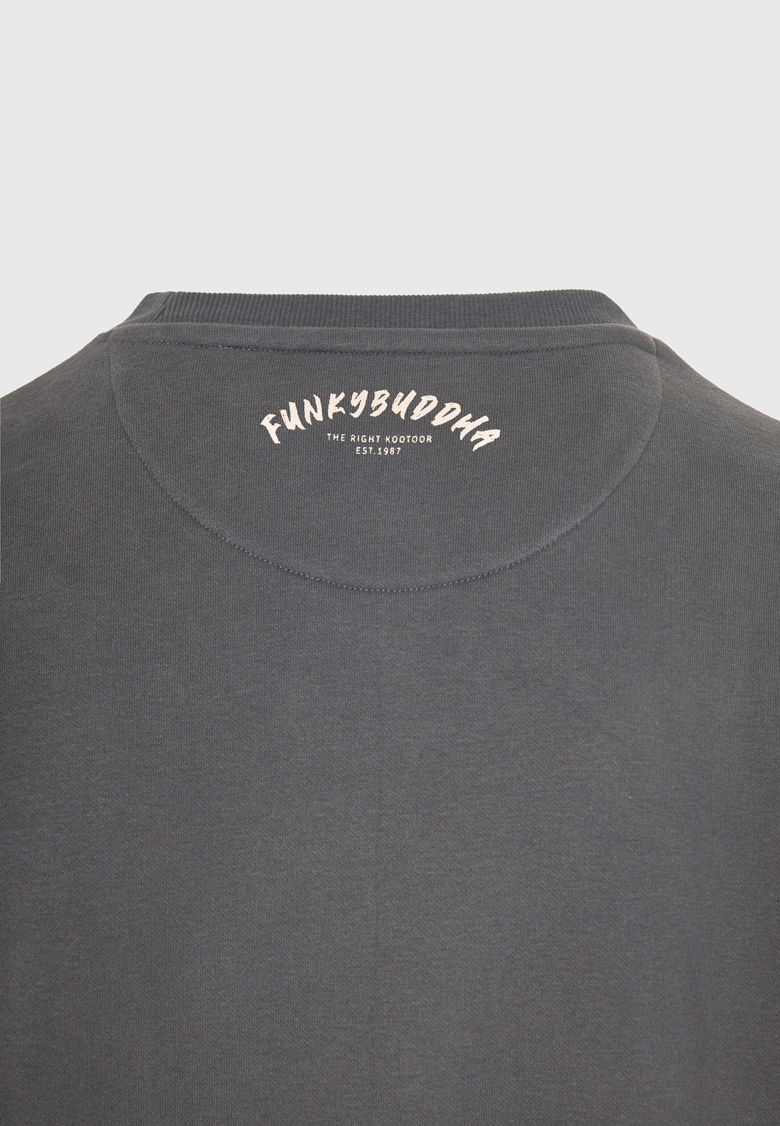 Men's Hoodies & Sweatshirts Funky Buddha Gray