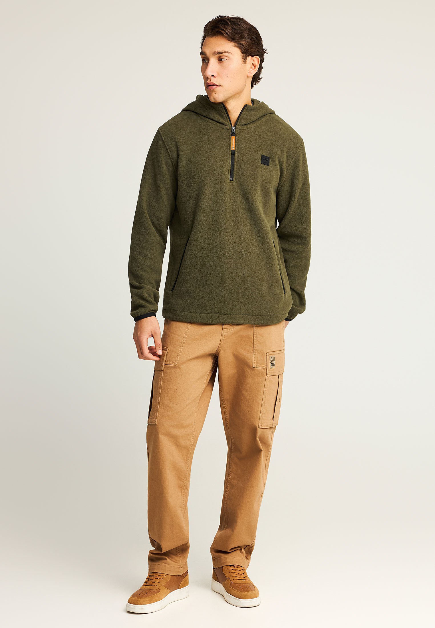 Ανδρικό comfort fit cargo παντελόνι φωτογραφία