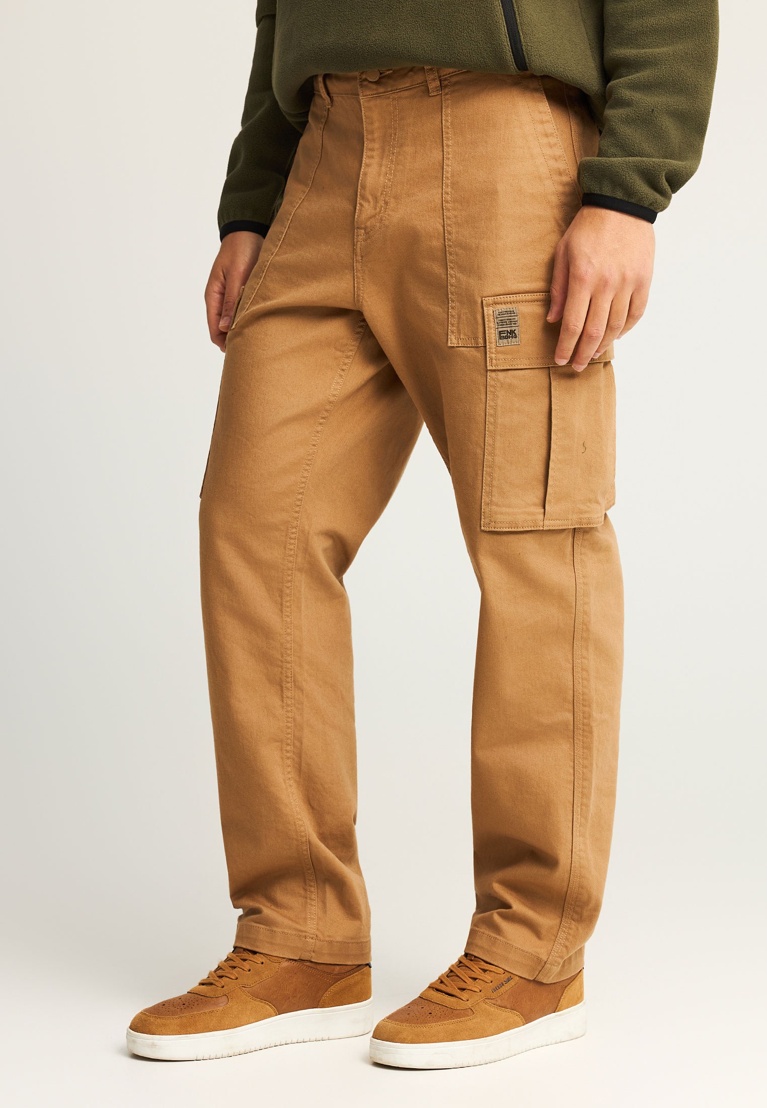 Ανδρικό comfort fit cargo παντελόνι φωτογραφία