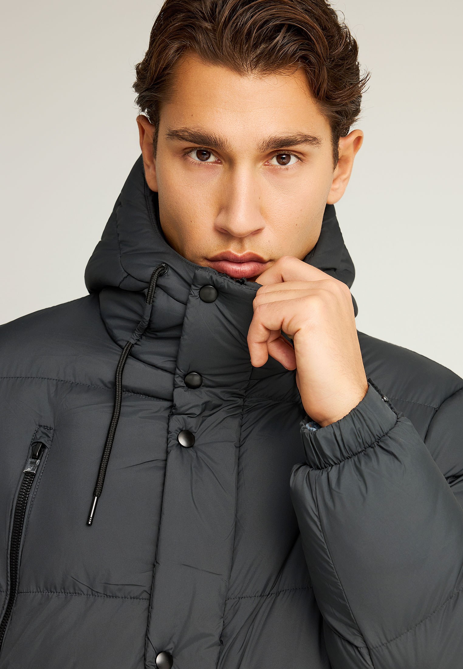 Men's Jackets Funky Buddha Gray