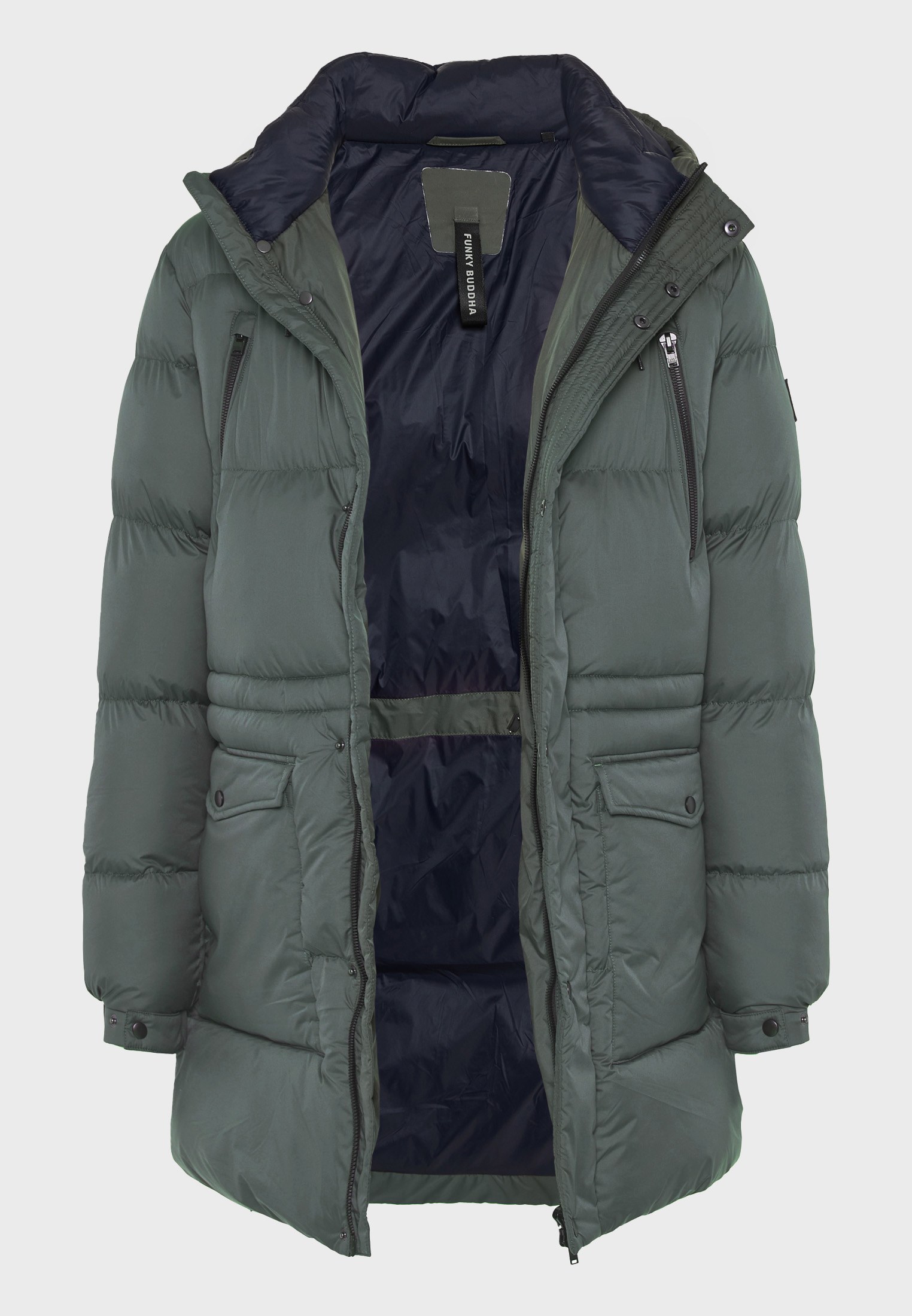 Men's Jackets Funky Buddha Green