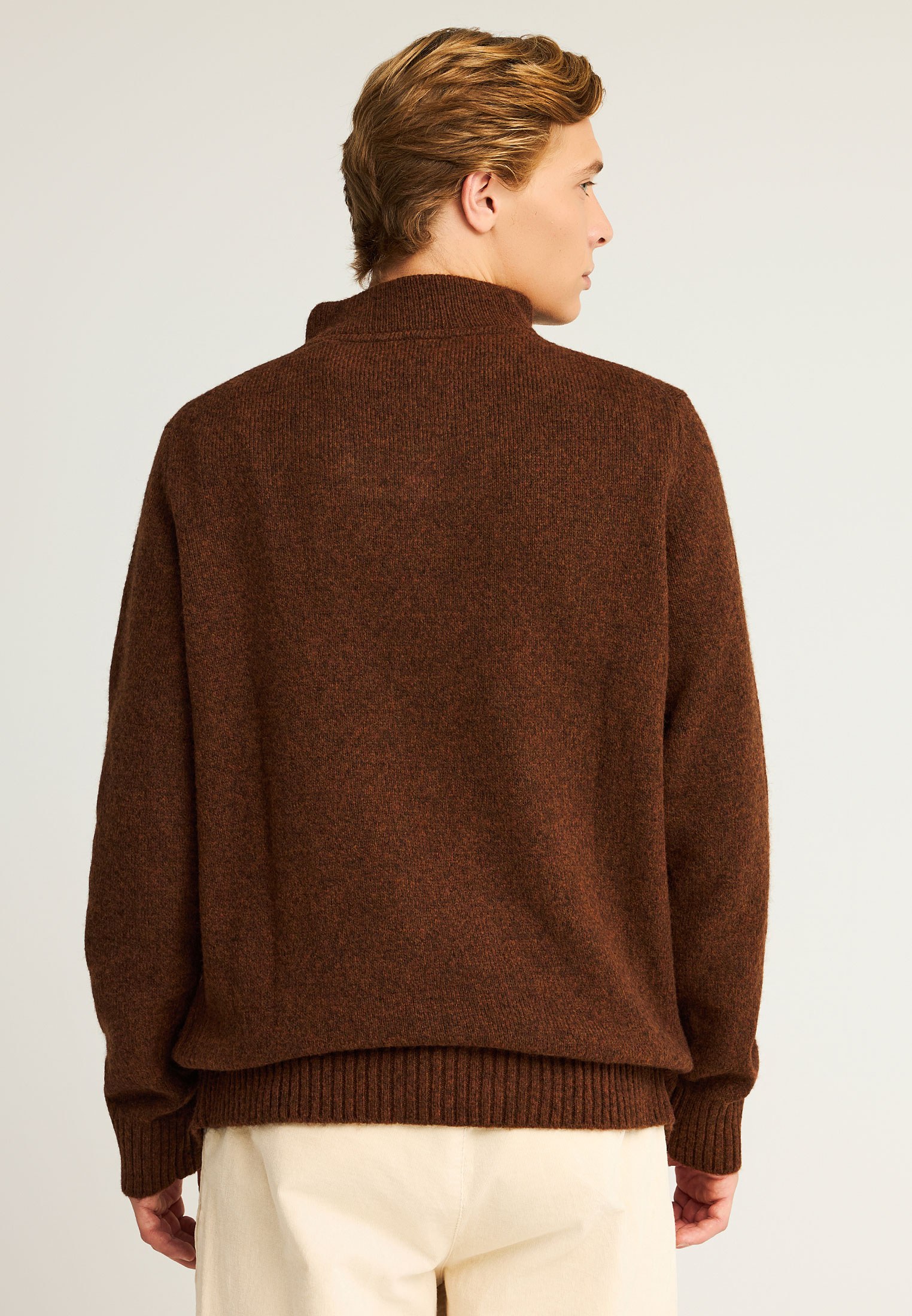 Men's Knitwear Funky Buddha Brown