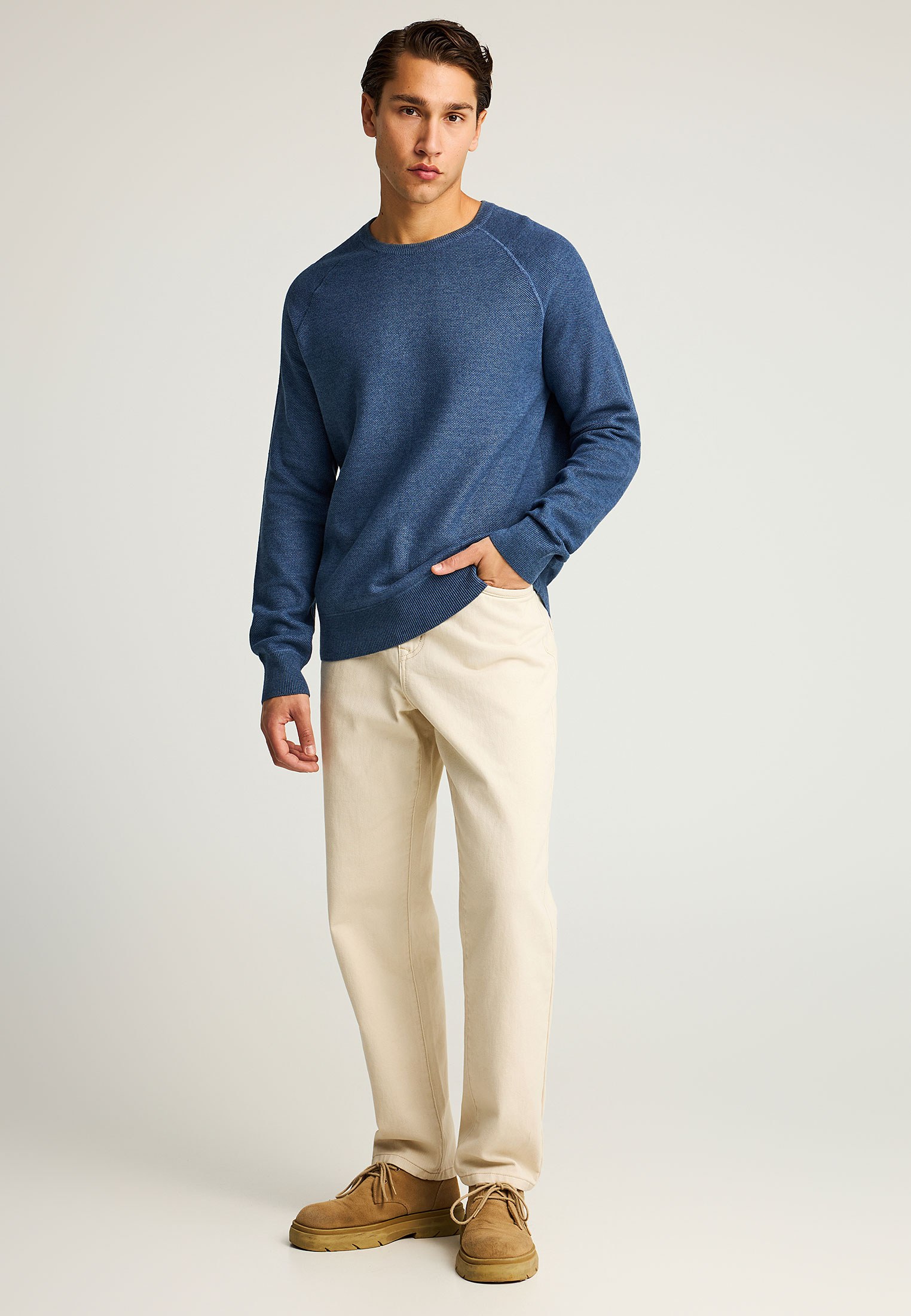 Men's Knitwear Funky Buddha Blue