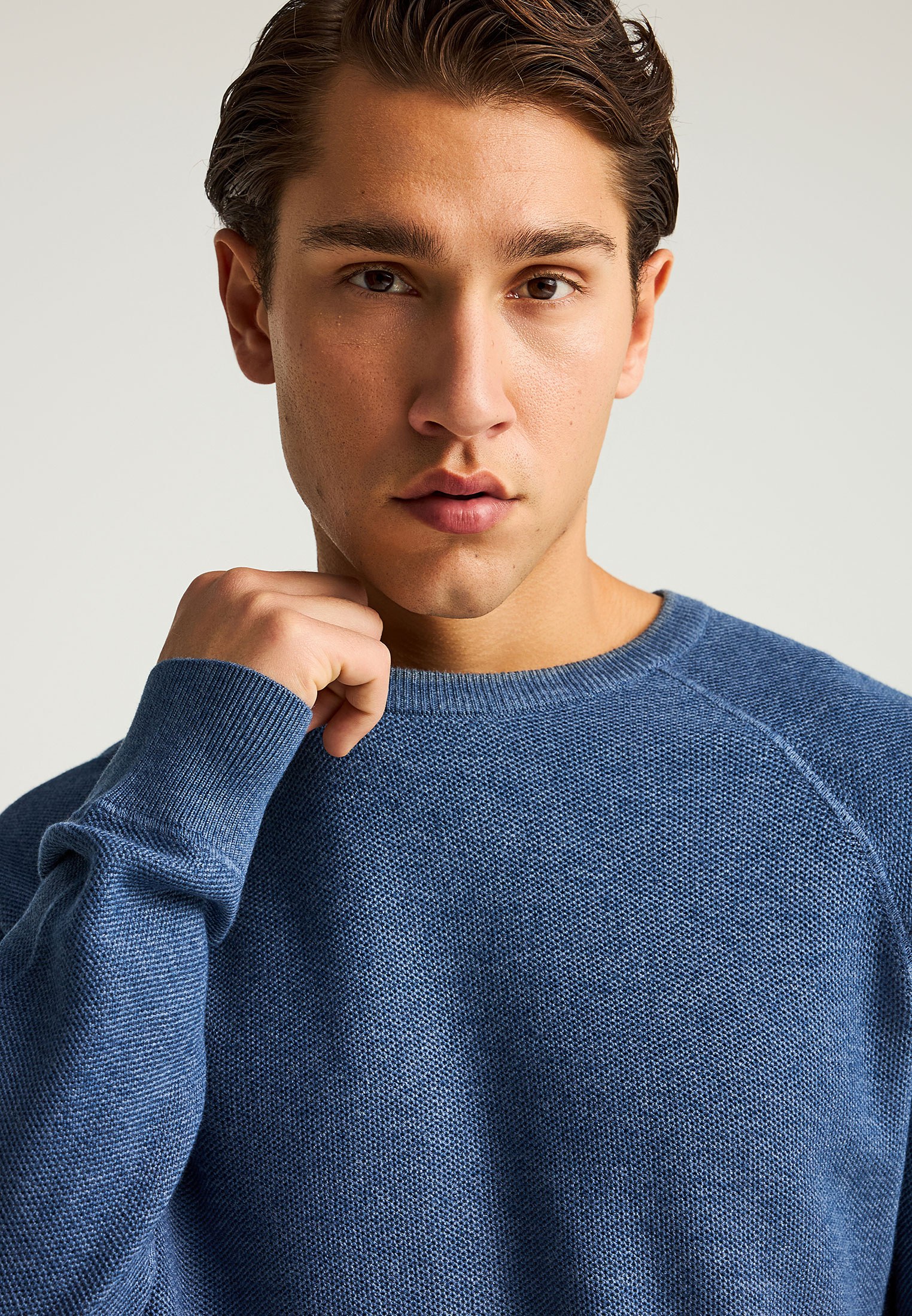 Men's Knitwear Funky Buddha Blue