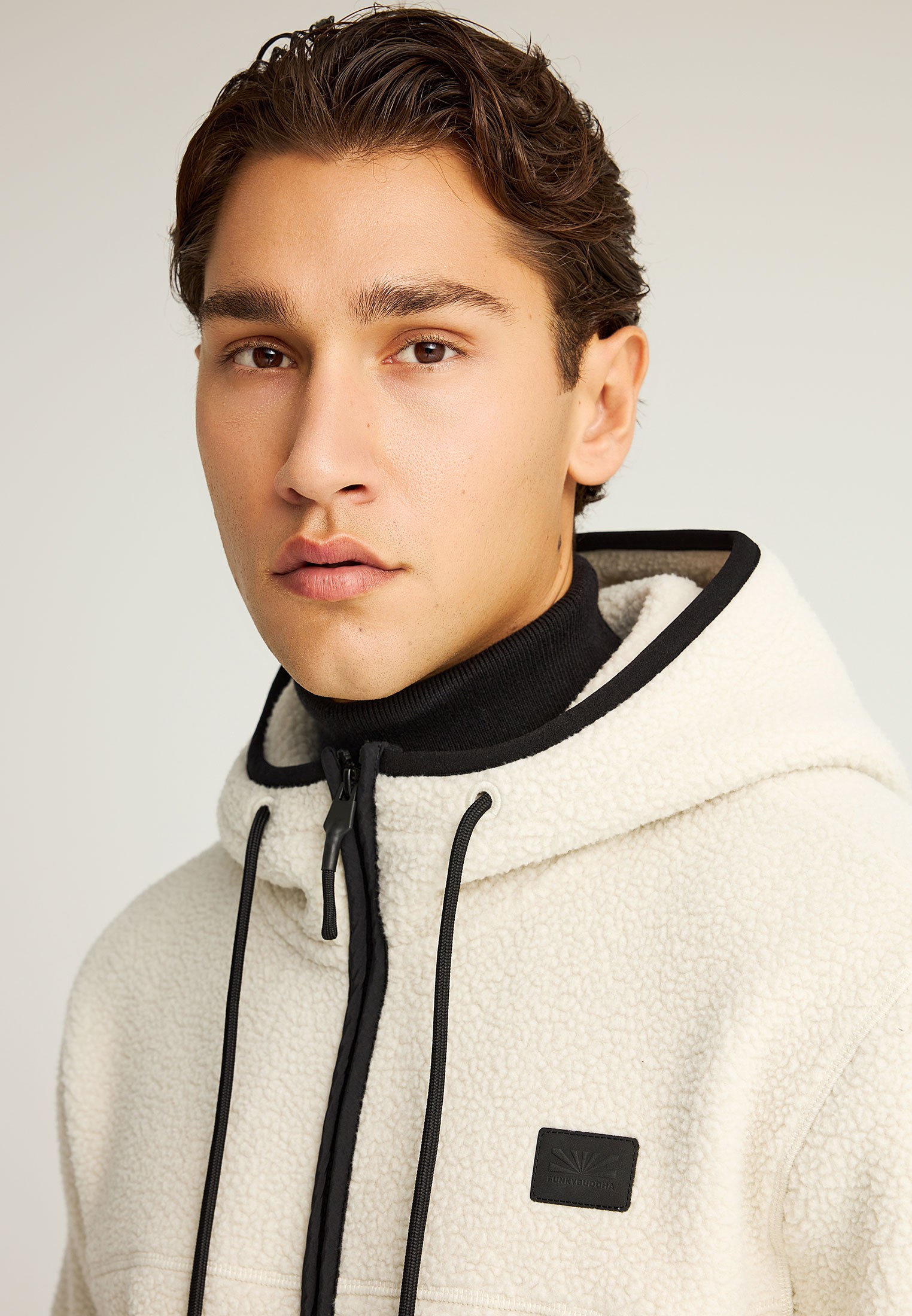 Men's Hoodies & Sweatshirts Funky Buddha White