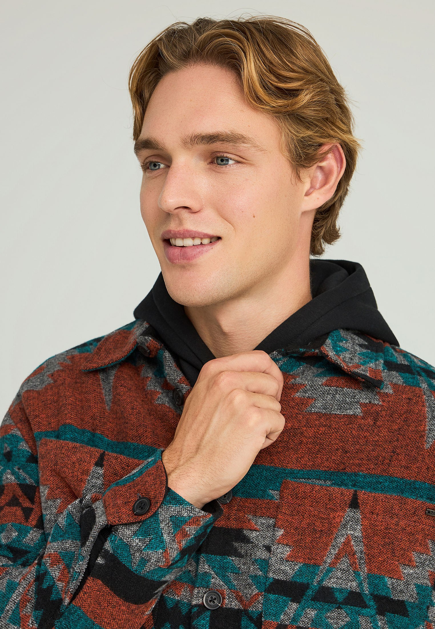 Men's Shirts Funky Buddha Blue