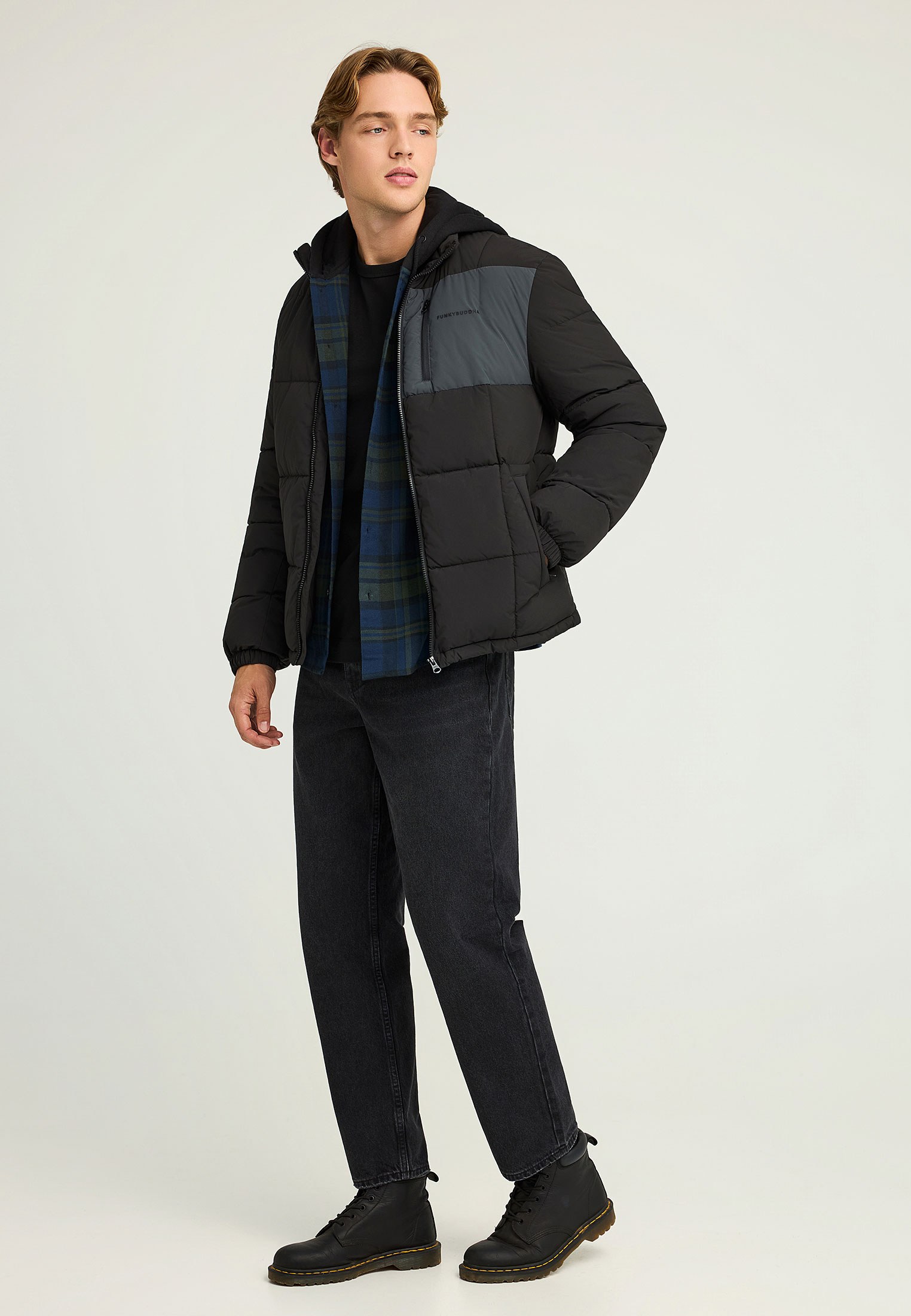 Men's Jackets Funky Buddha Black