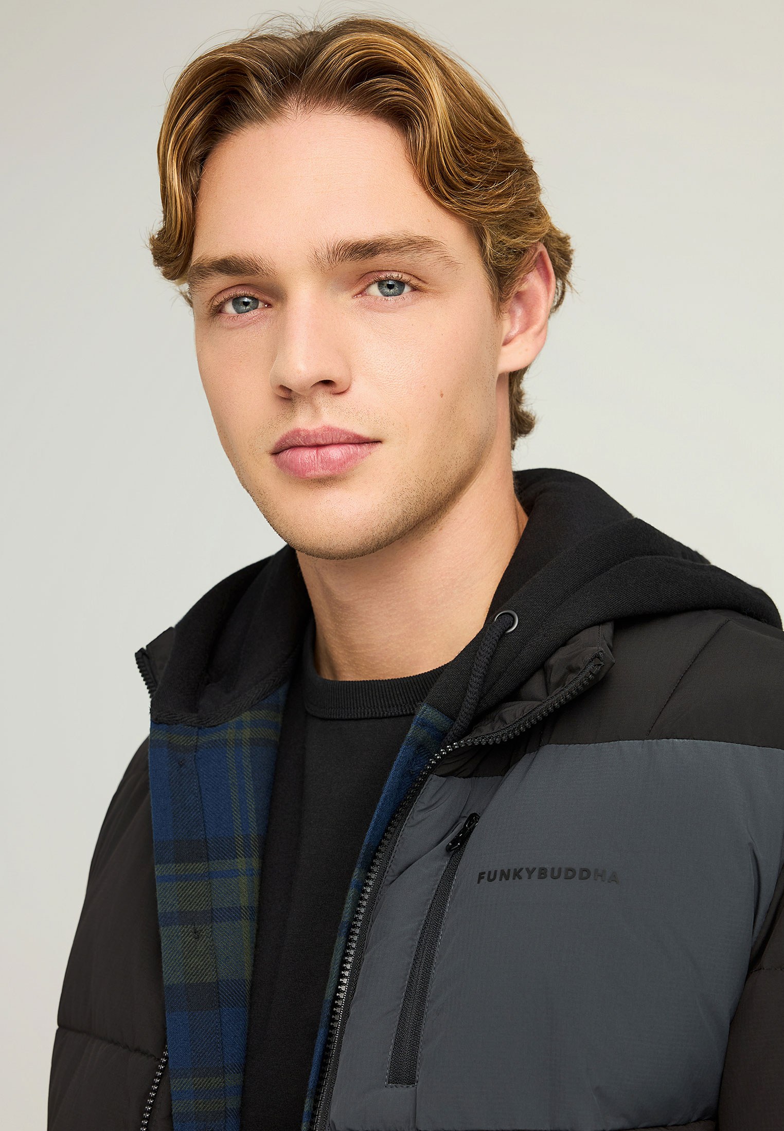 Men's Jackets Funky Buddha Black